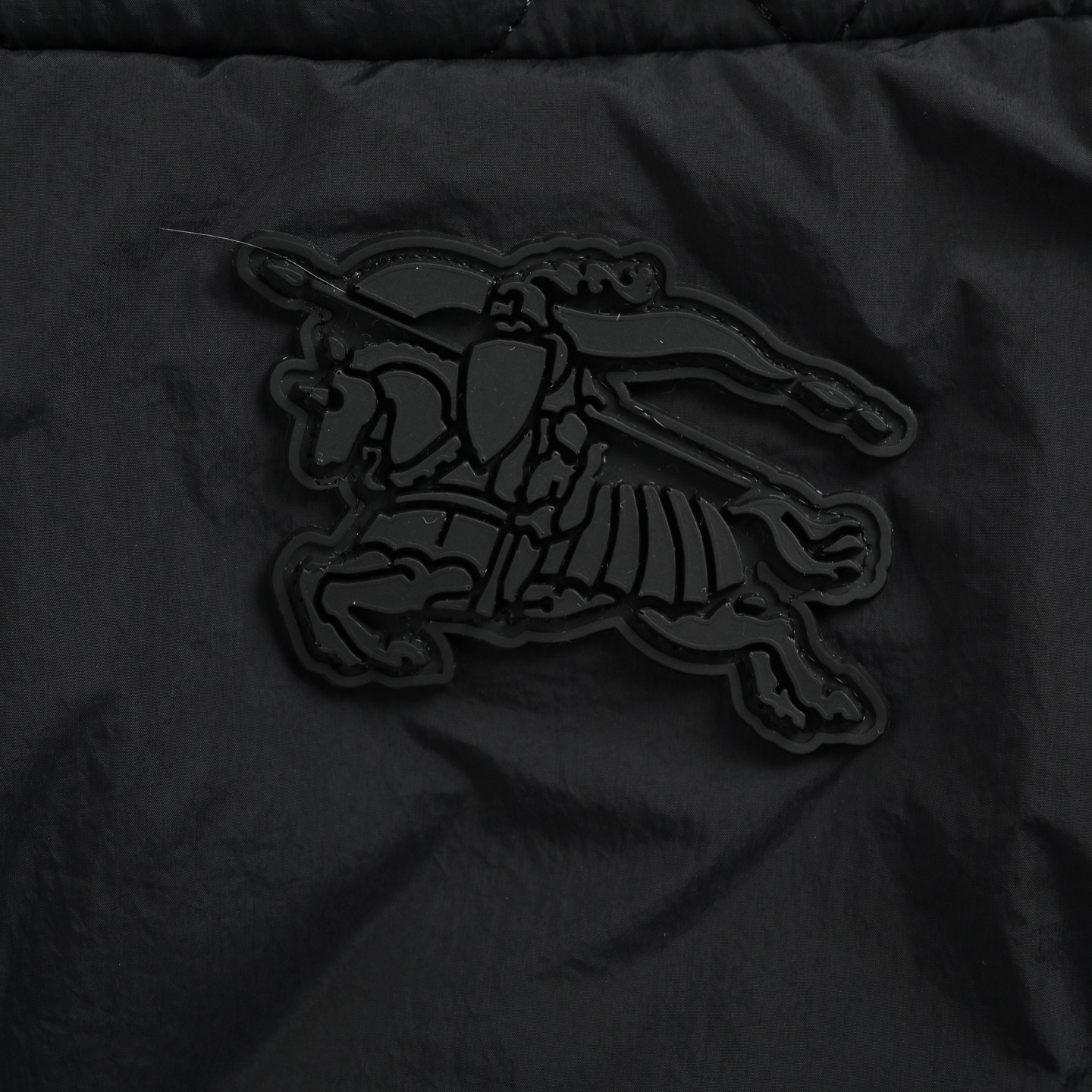 Burberry/巴宝莉 菱格纹胸前口袋棉服外套 休闲保暖 黑色 卡其色