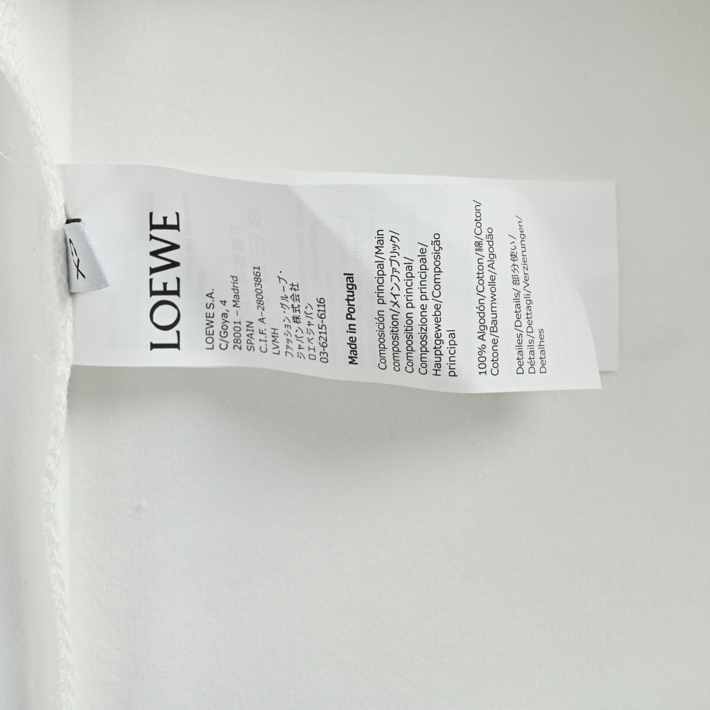 Loewe/罗意威 25Fw 海浪logo印花圆领卫衣