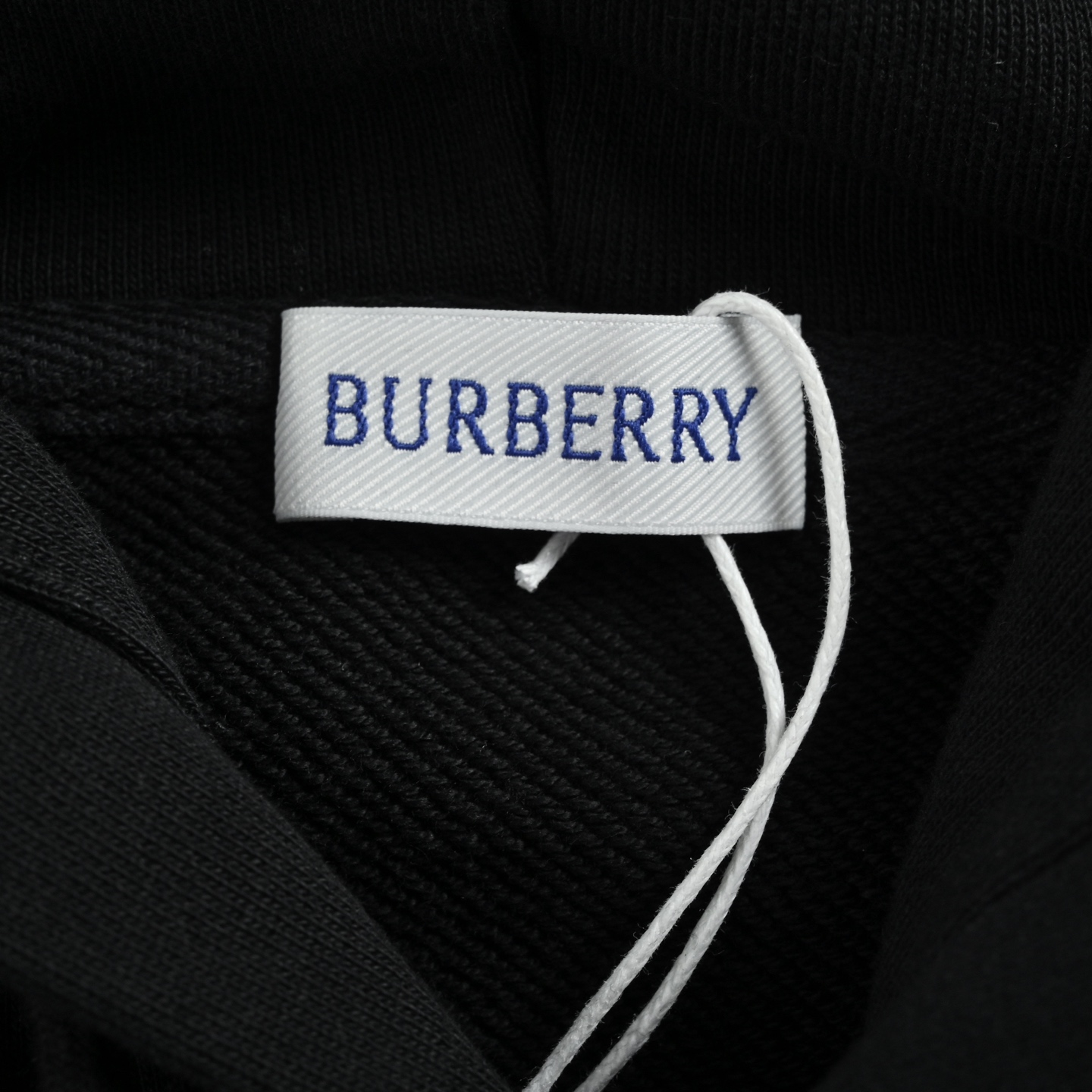 Burberry/巴宝莉 25Fw 后背圆圈战马印花连帽卫衣 黑色 卡其