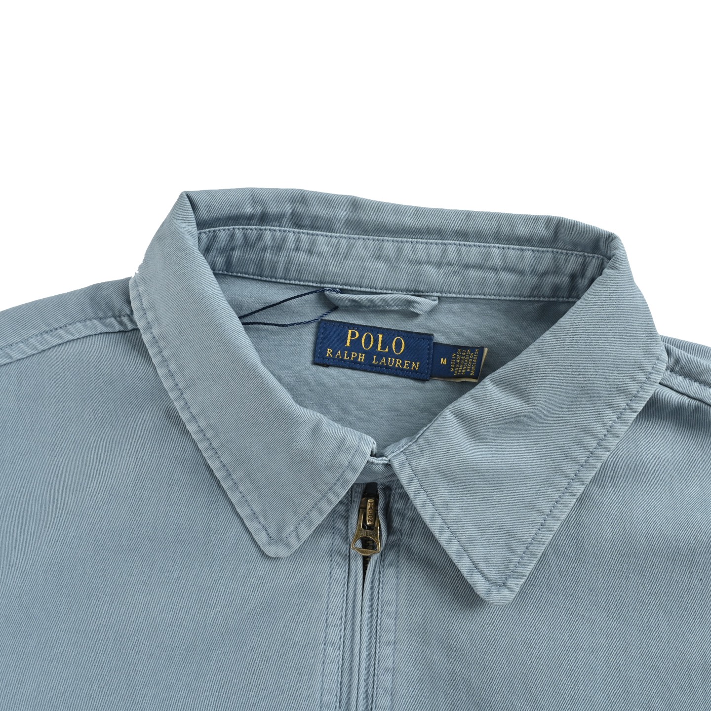 Ralph Lauren/拉夫劳伦 25Fw 刺绣徽标斜纹夹克外套