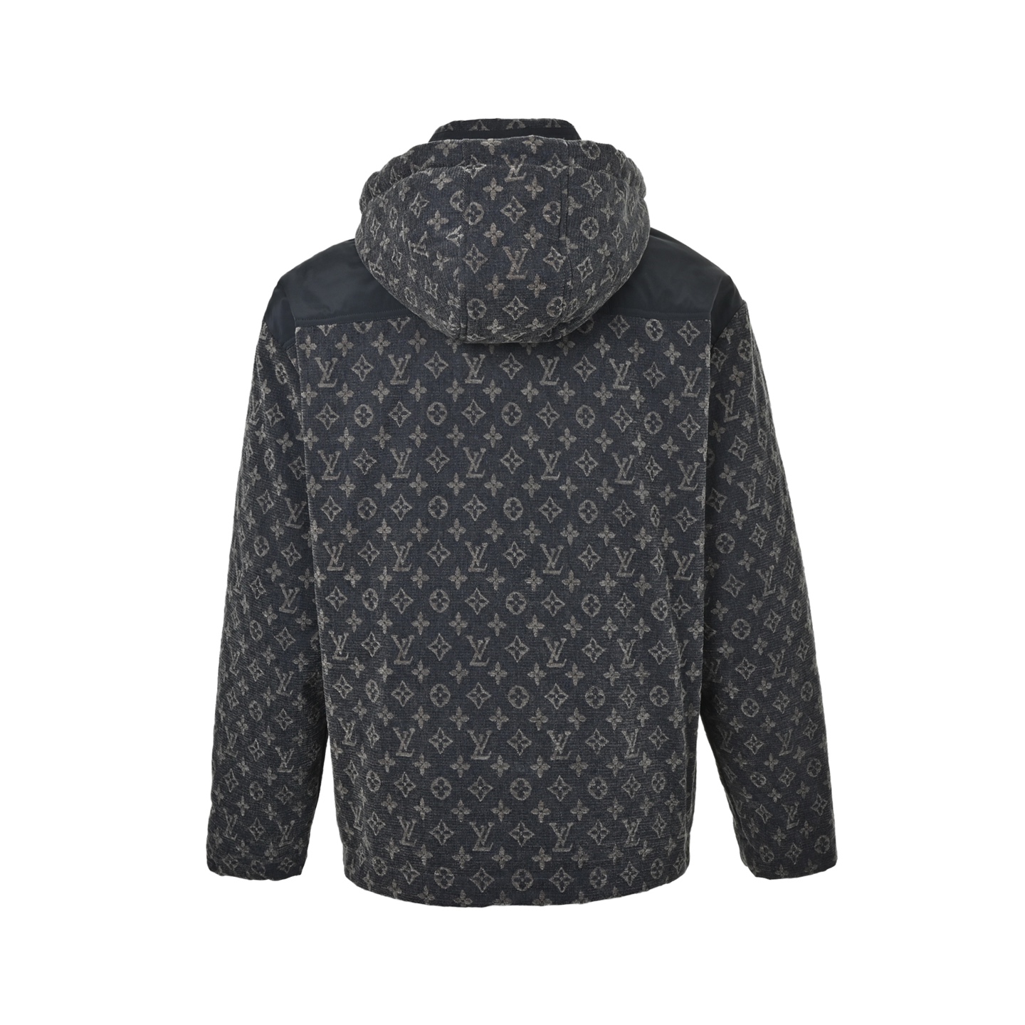 Louis Vuitton/路易威登 老花牛仔羊羔毛棉服外套