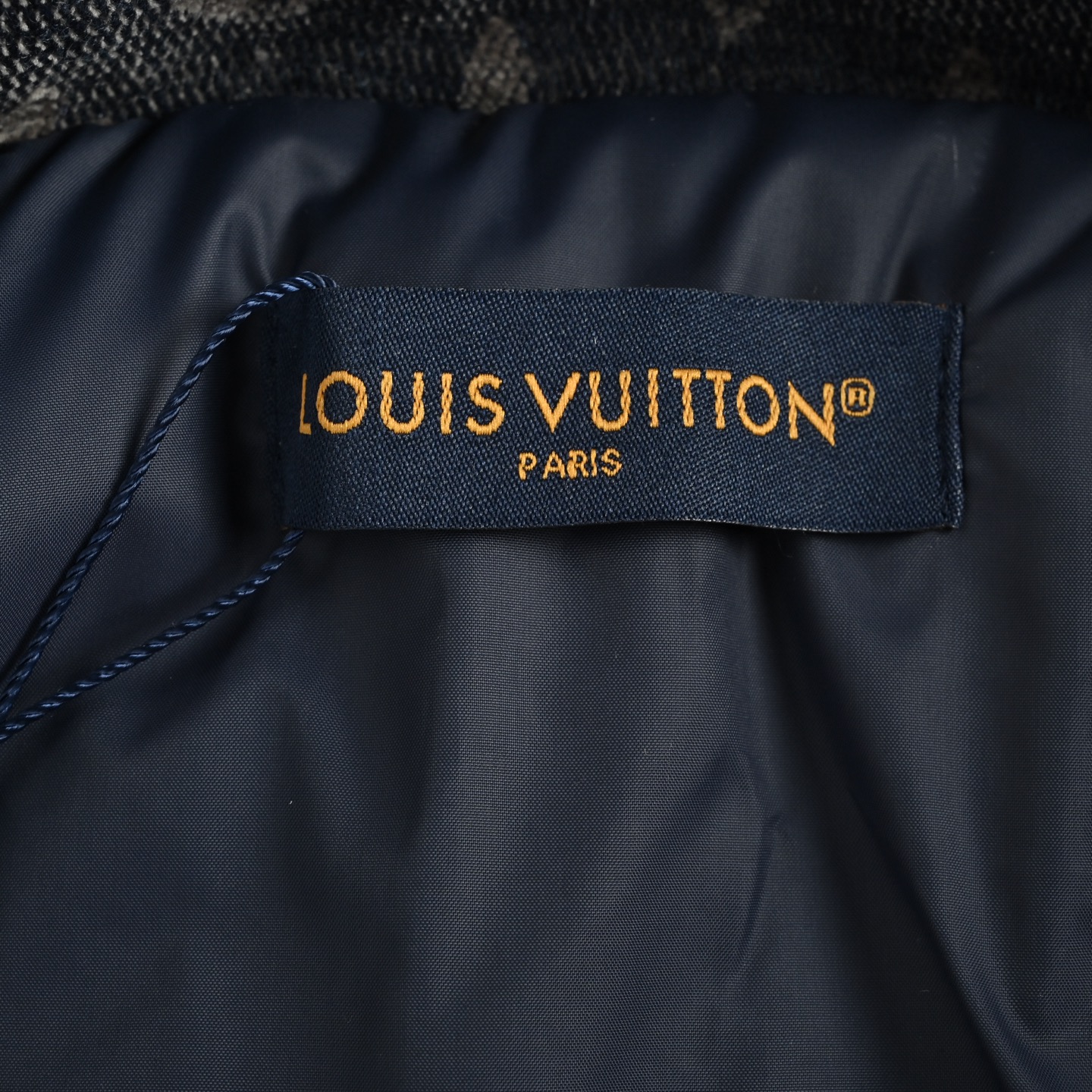 Louis Vuitton/路易威登 老花牛仔羊羔毛棉服外套
