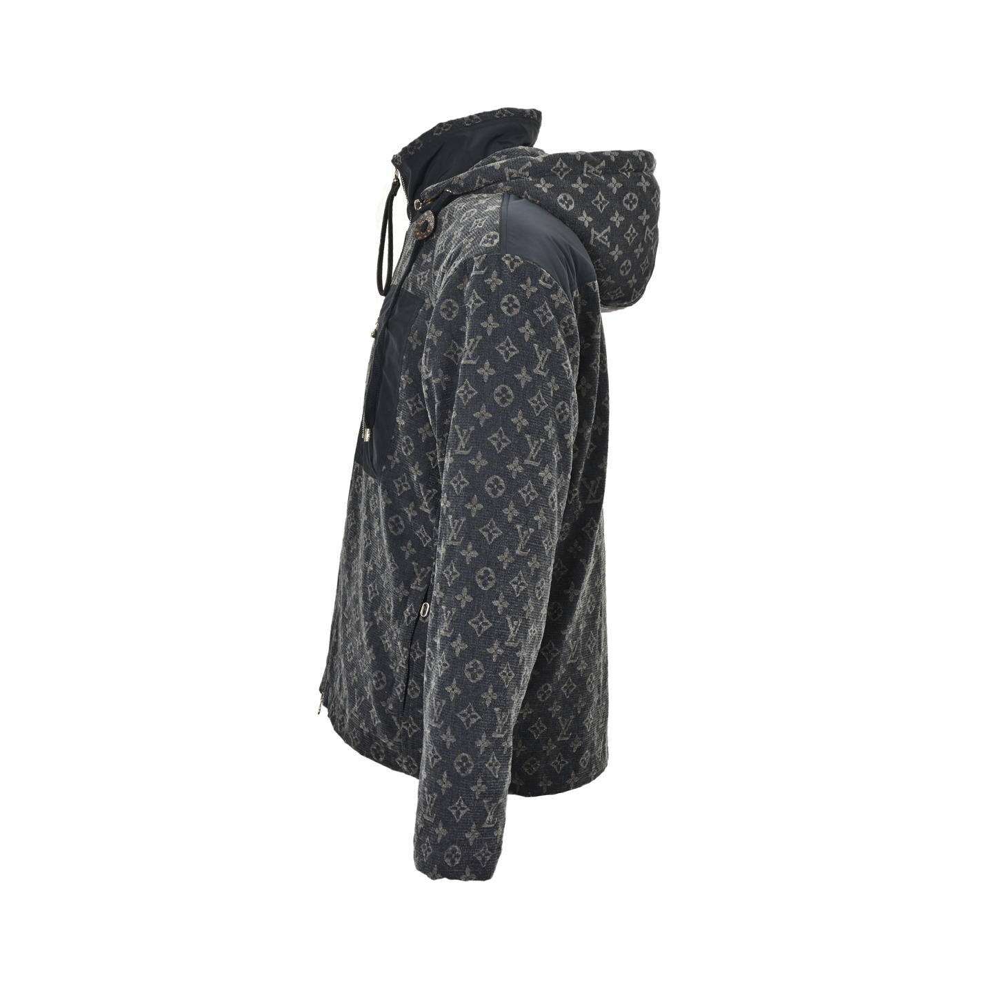 Louis Vuitton/路易威登 老花牛仔羊羔毛棉服外套