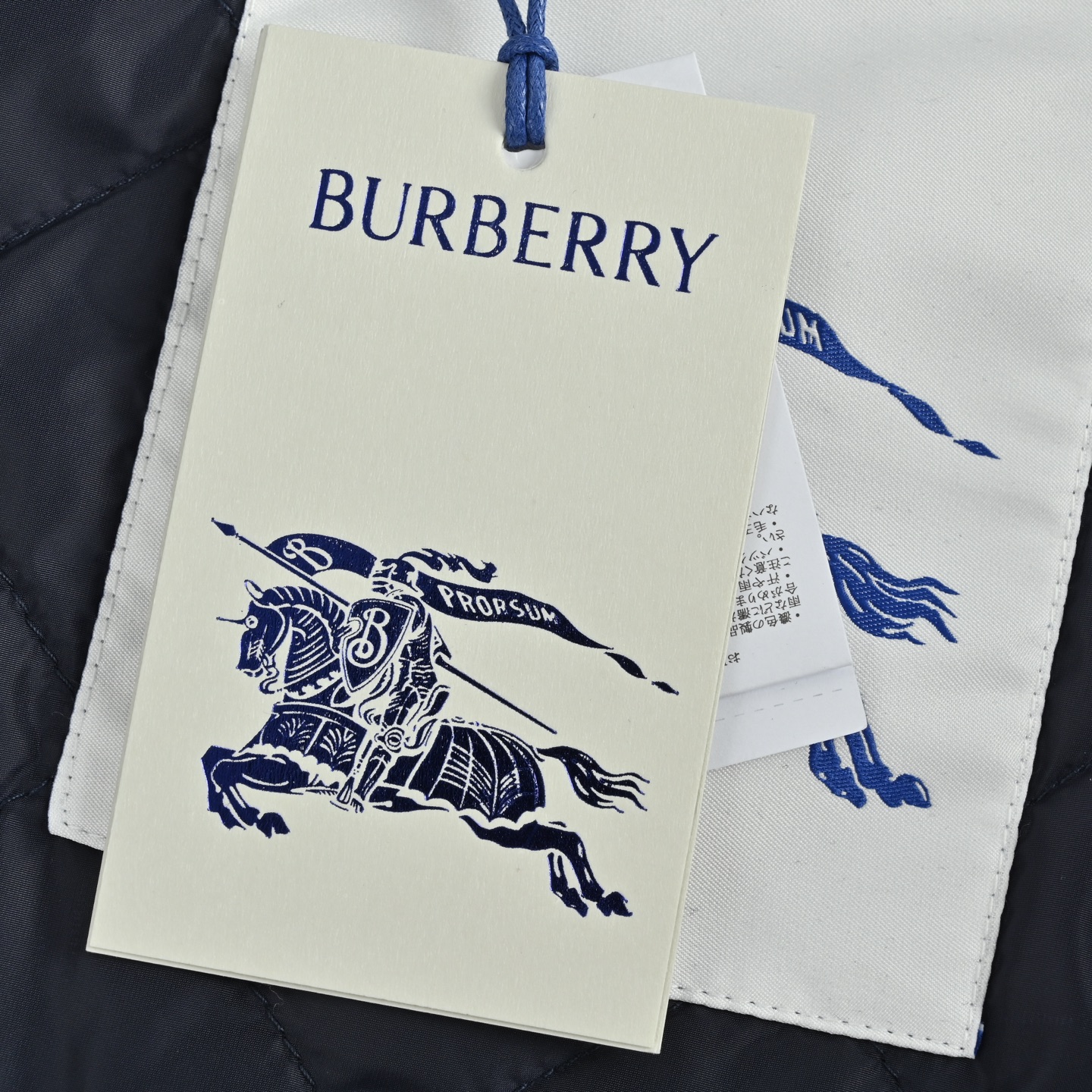 Burberry/巴宝莉 战马皮章灯芯绒棉服外套