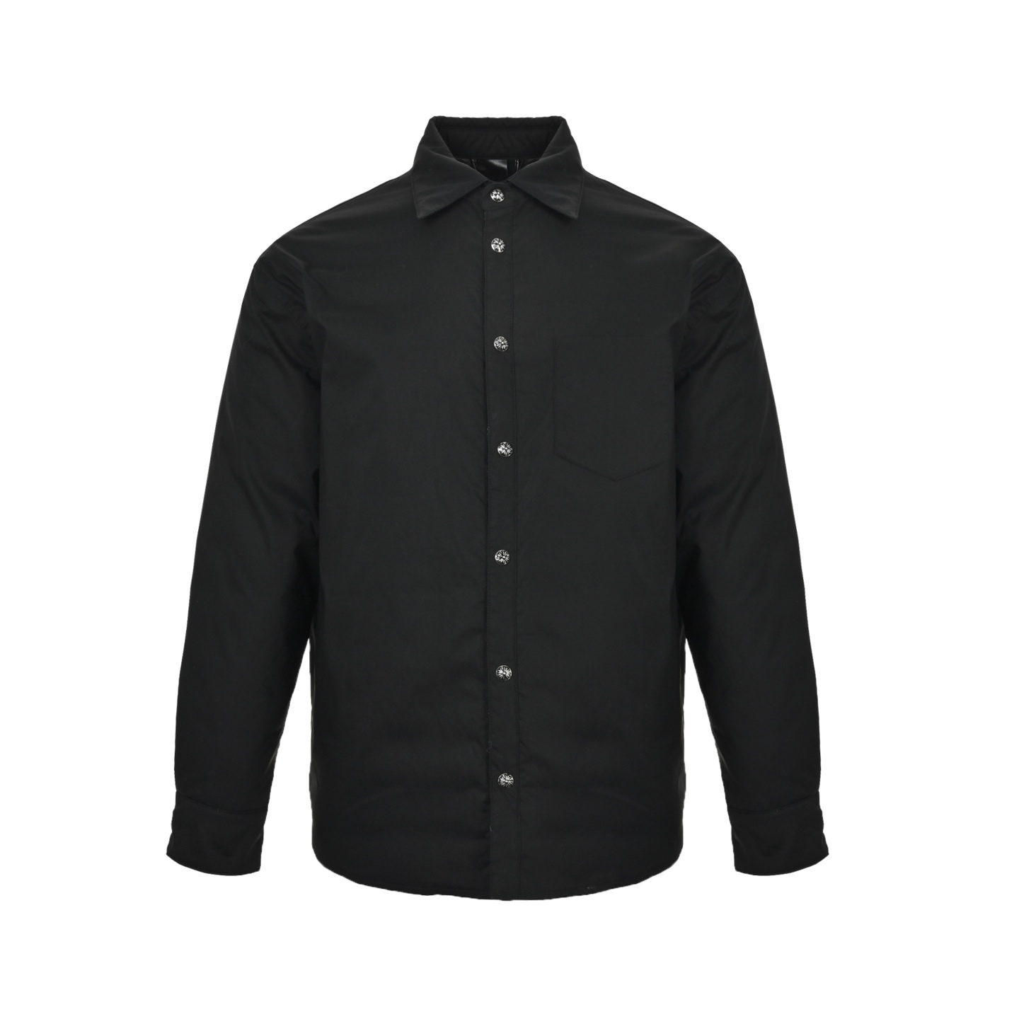 Chrome Hearts/克罗心 25Fw 十字扣纯色棉服外套