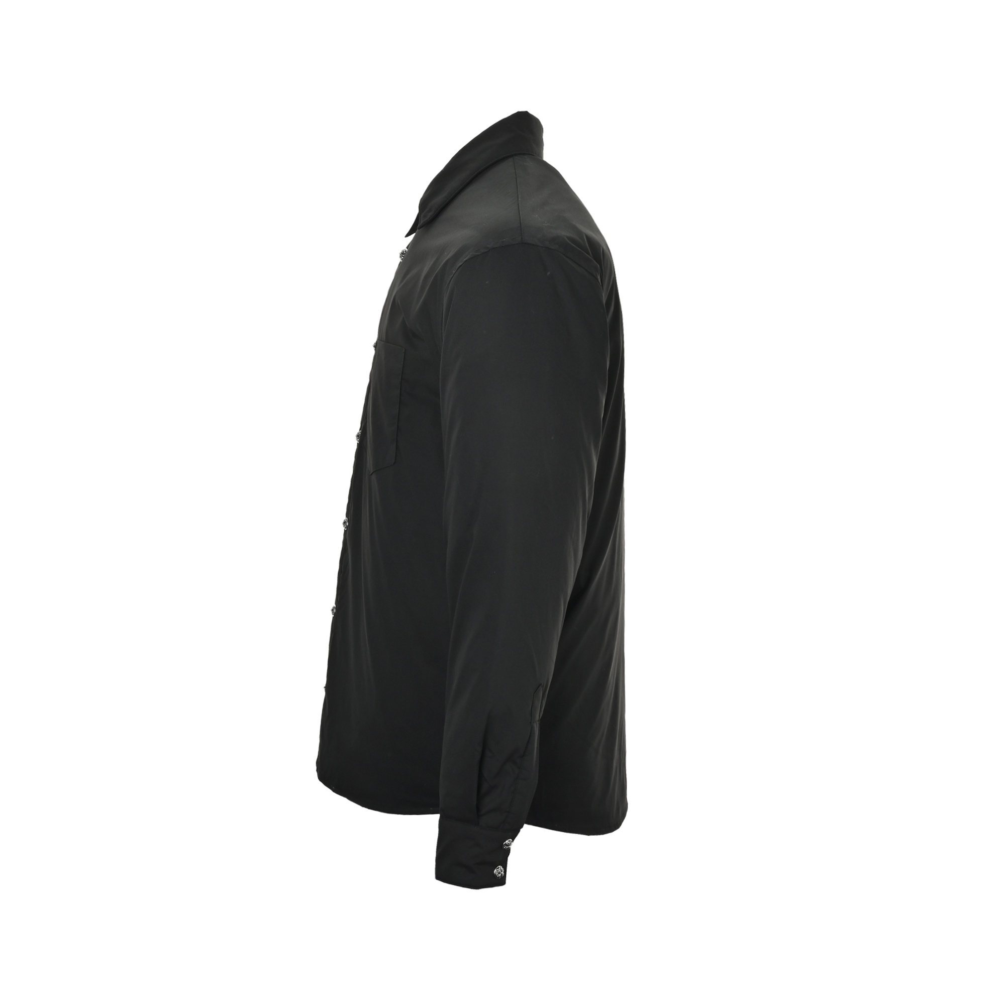 Chrome Hearts/克罗心 25Fw 十字扣纯色棉服外套