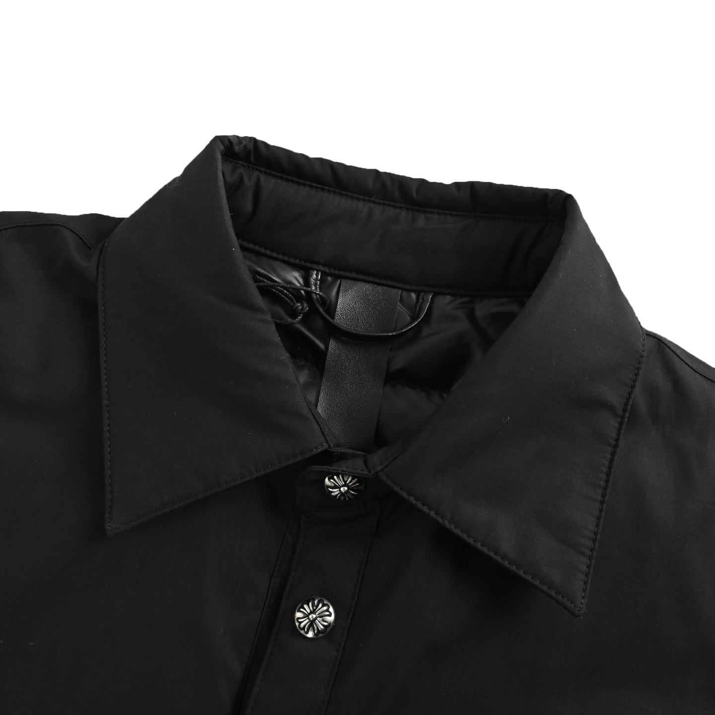 Chrome Hearts/克罗心 25Fw 十字扣纯色棉服外套