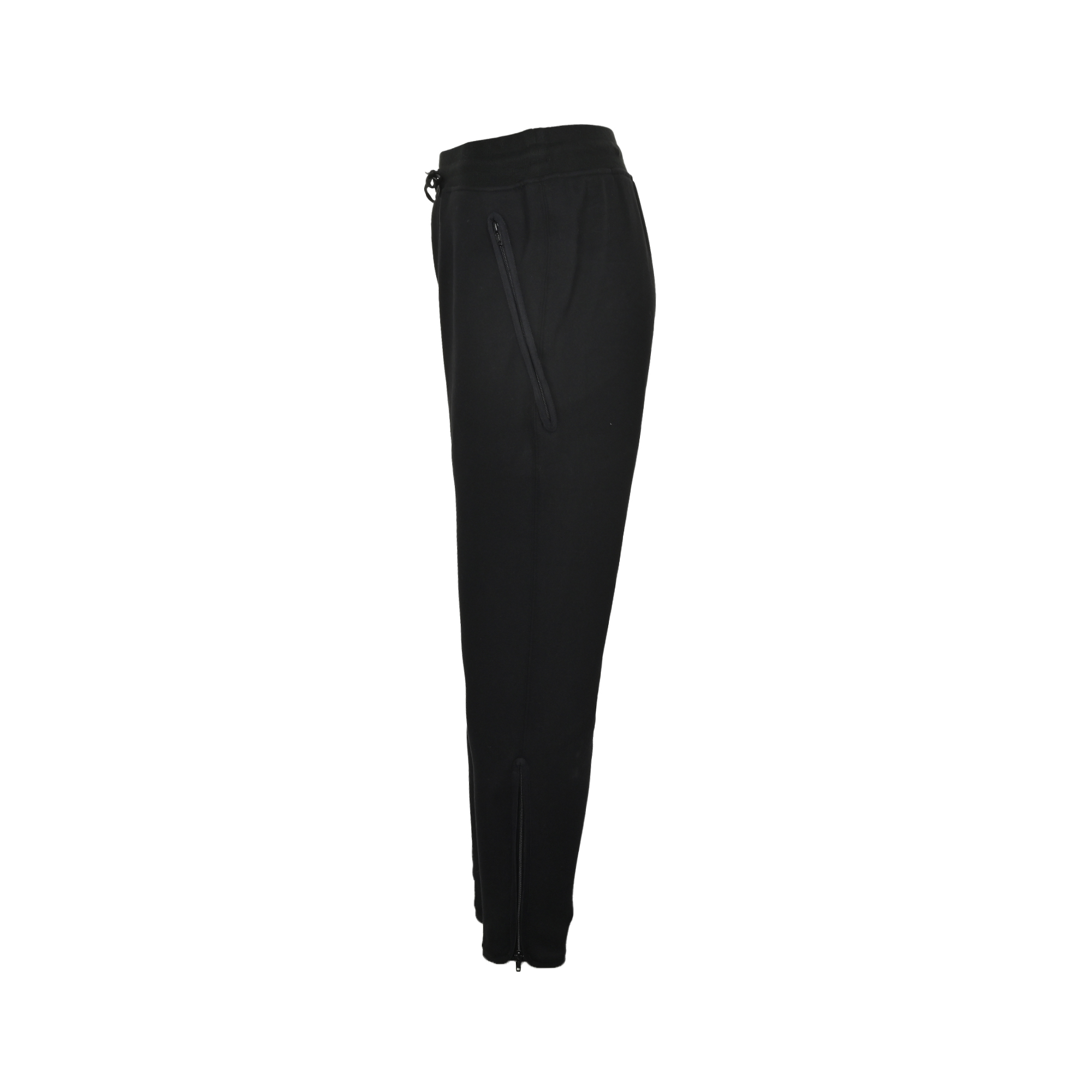 Y-3/山本耀司 21Fw Track Pants裤脚拉链加绒长裤
