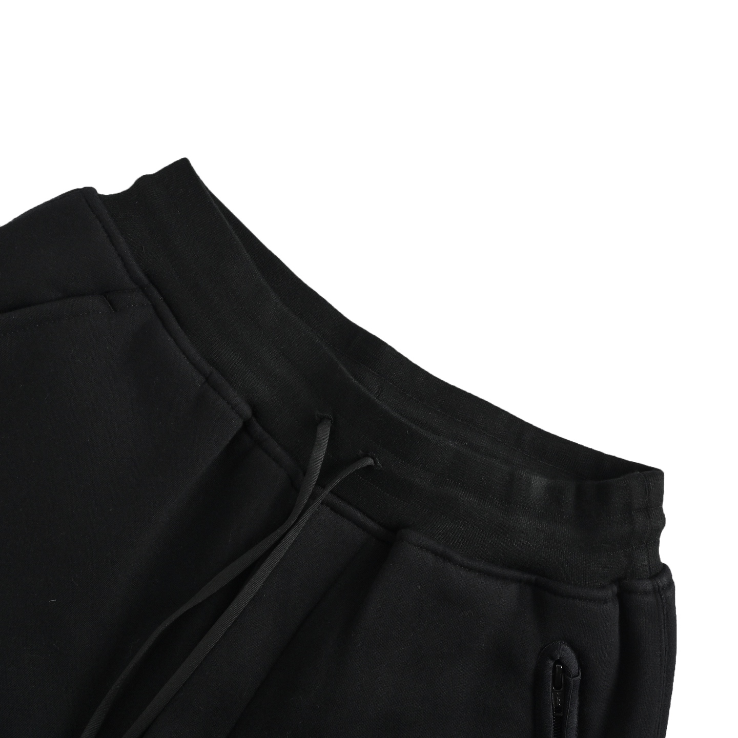 Y-3/山本耀司 21Fw Track Pants裤脚拉链加绒长裤