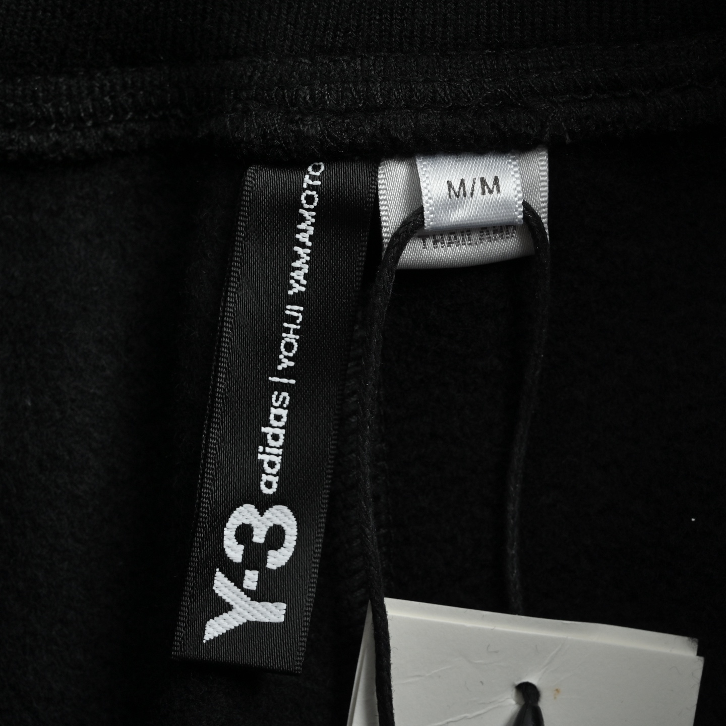 Y-3/山本耀司 21Fw Track Pants裤脚拉链加绒长裤