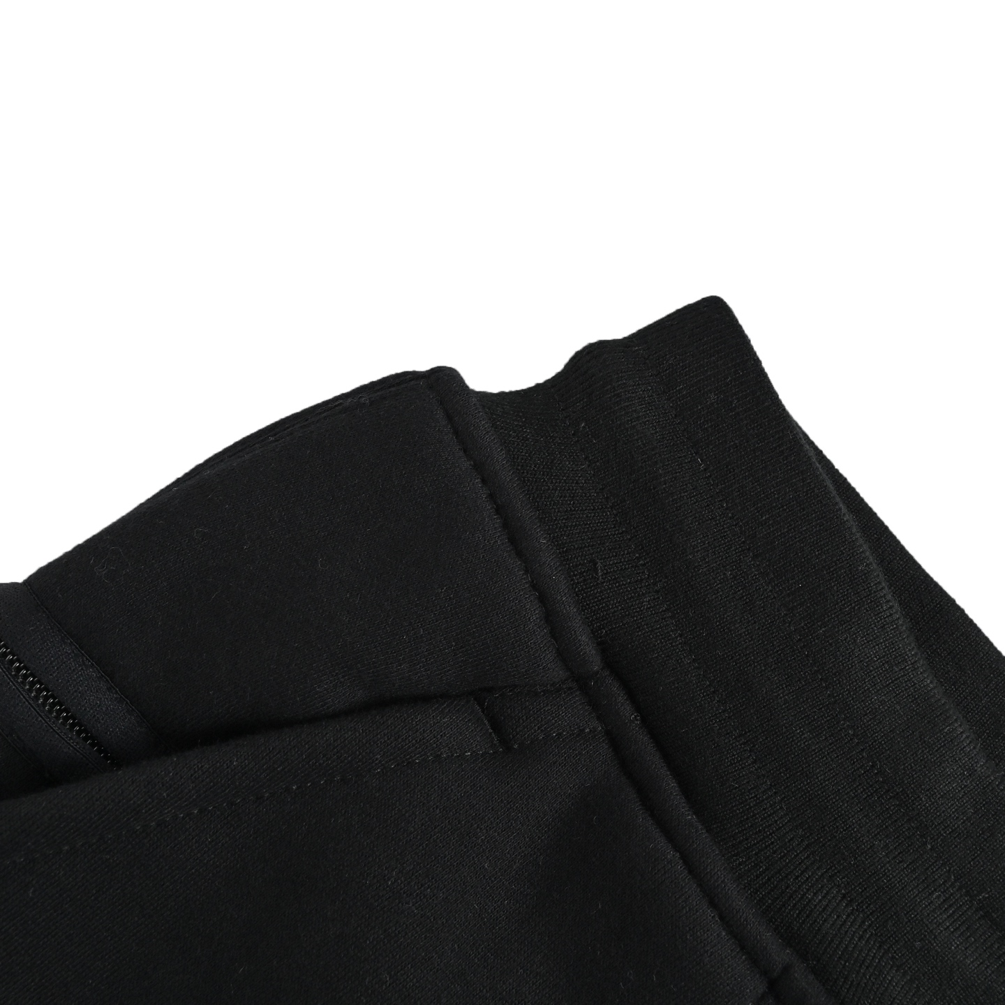 Y-3/山本耀司 21Fw Track Pants裤脚拉链加绒长裤