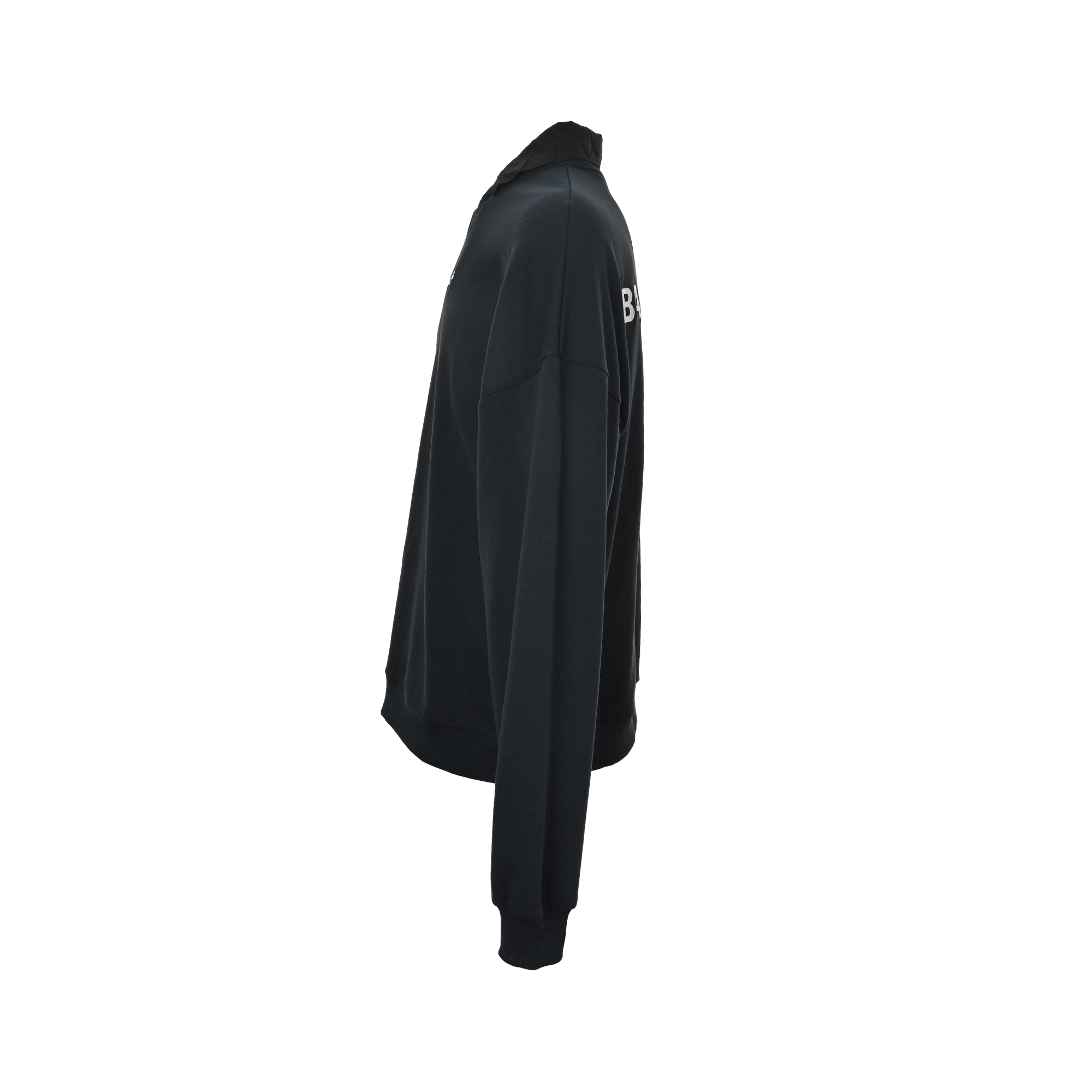 Balenciaga/巴黎世家 25Fw 前后刺绣假两件翻领卫衣