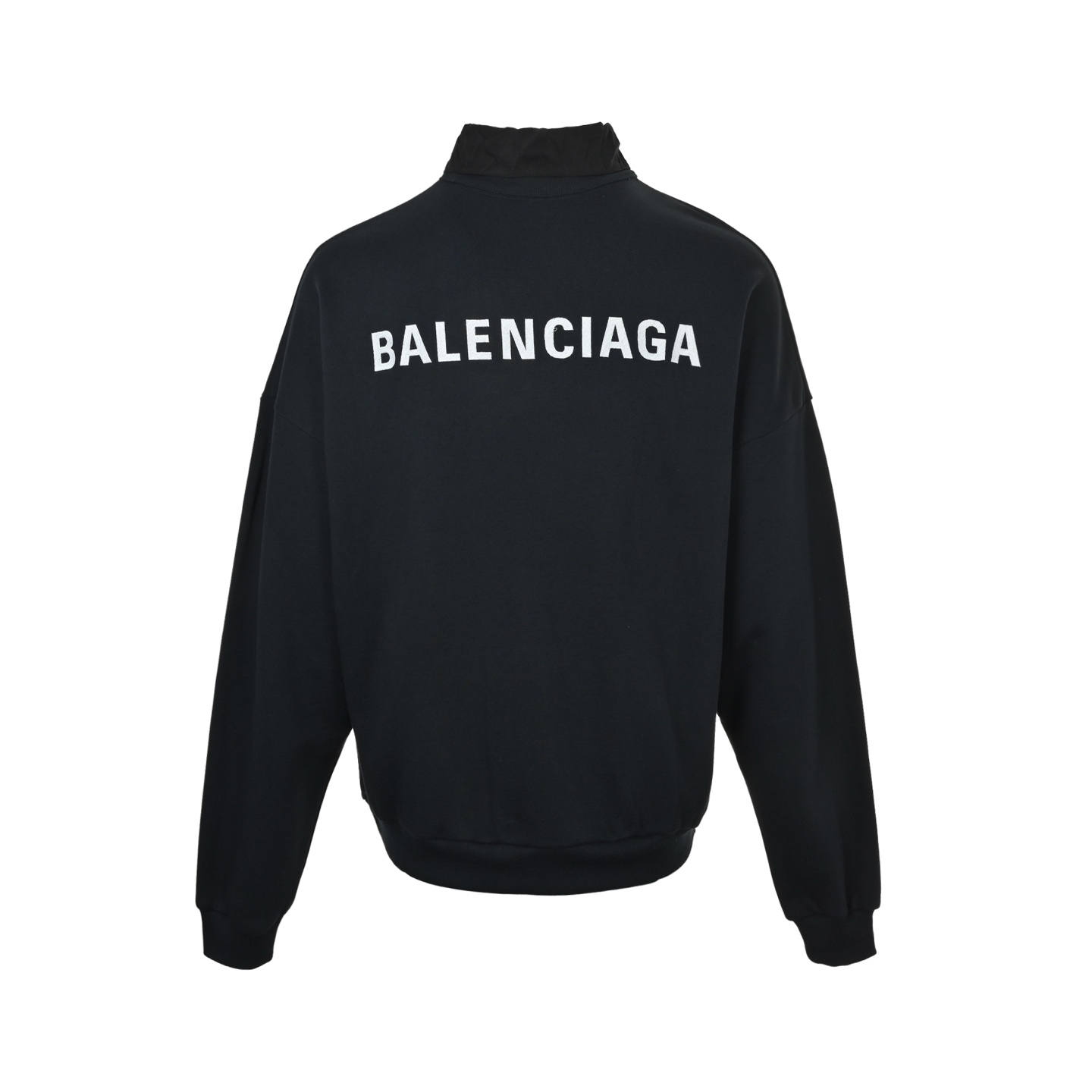 Balenciaga/巴黎世家 25Fw 前后刺绣假两件翻领卫衣