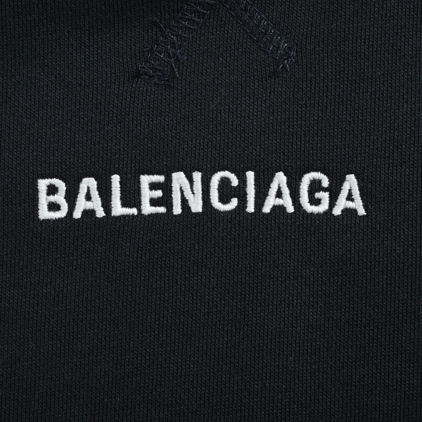 Balenciaga/巴黎世家 25Fw 前后刺绣假两件翻领卫衣