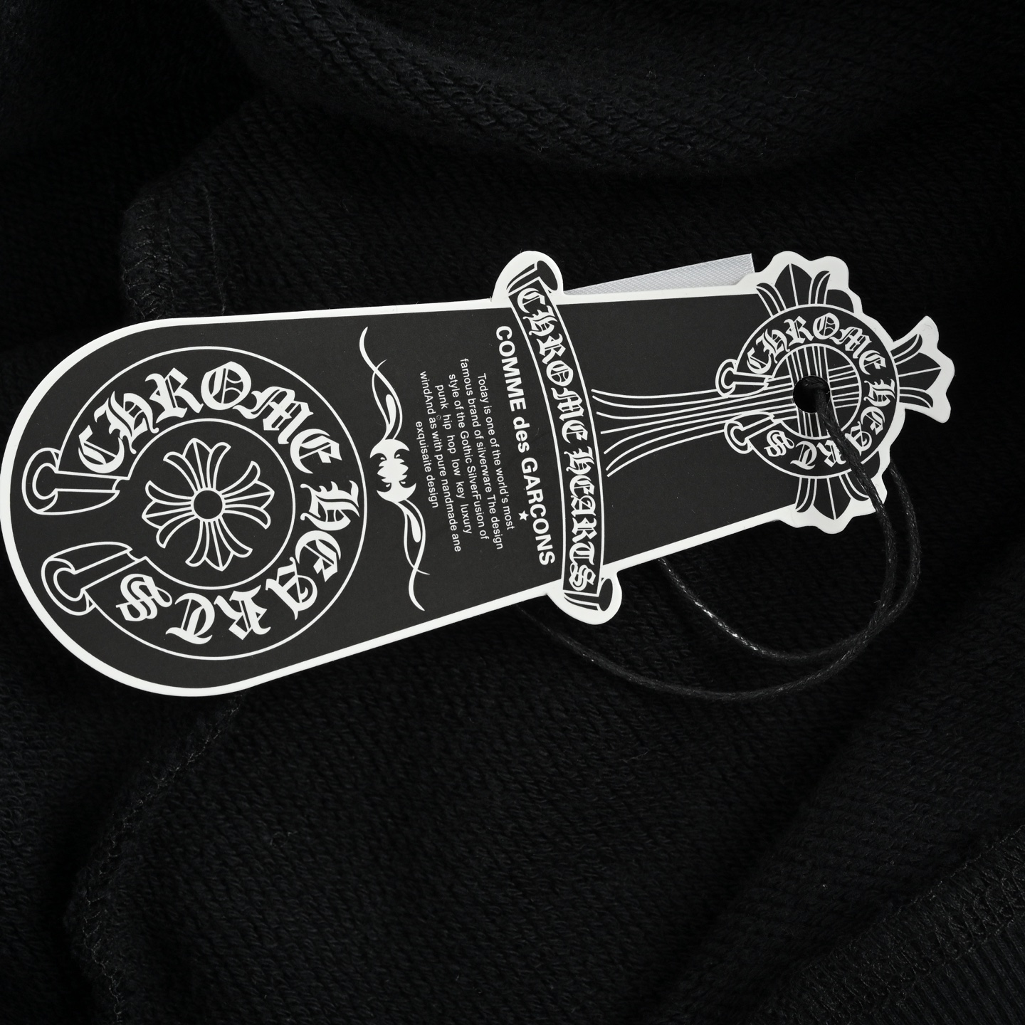Chrome Hearts/克罗心 25Fw 徽标梵文刺绣圆领卫衣