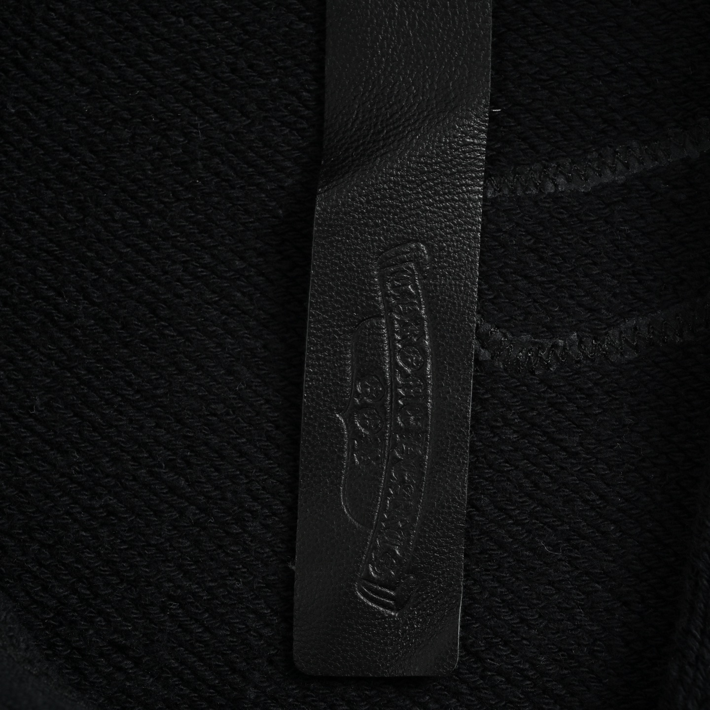 Chrome Hearts/克罗心 25Fw 徽标梵文刺绣连帽卫衣