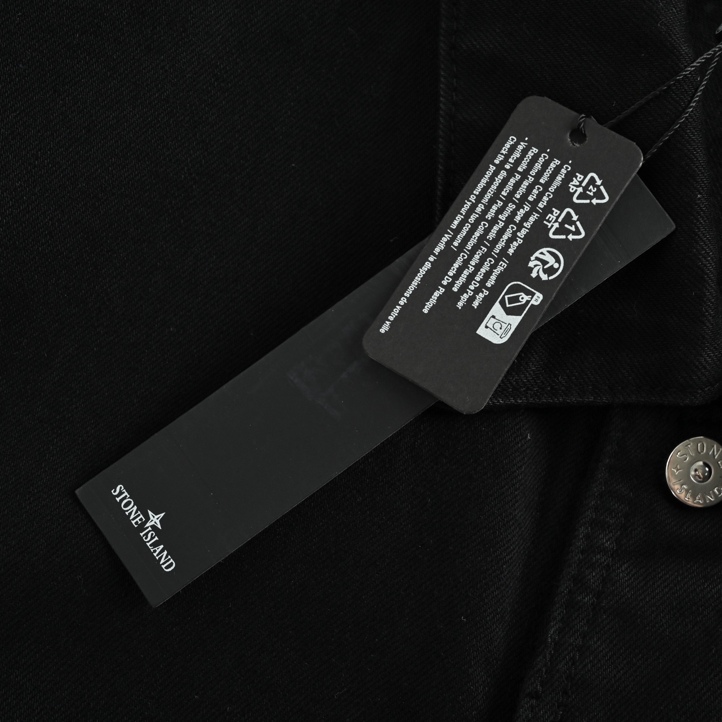 Stone Island/石头岛 袖章牛仔外套