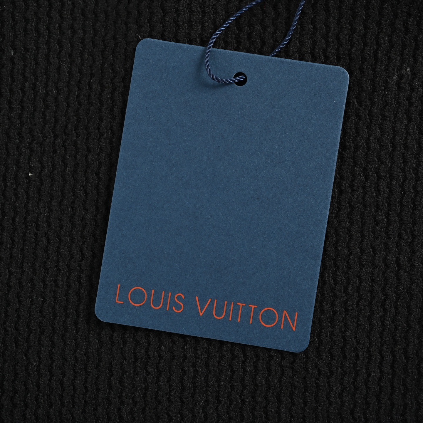 Louis Vuitton/路易威登 胸口老花皮牌圆领毛衣