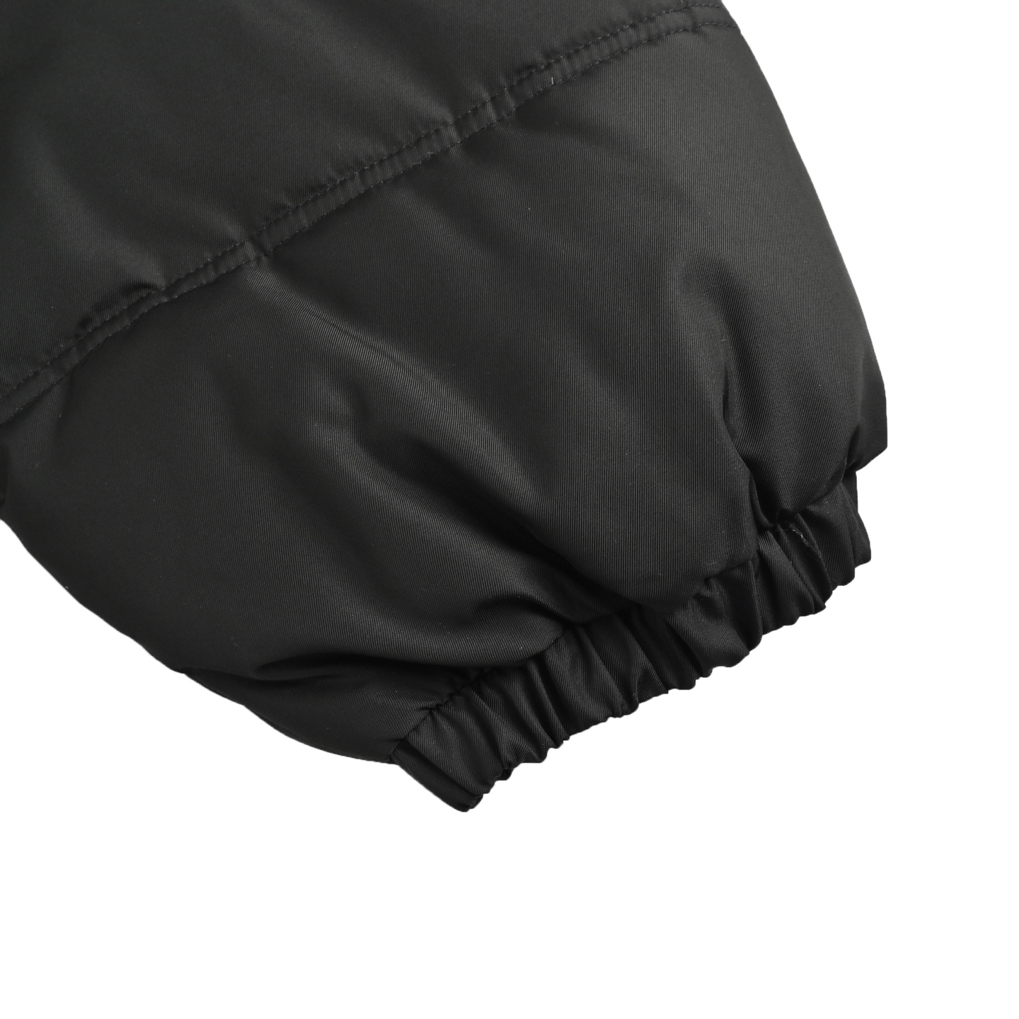Supreme 25Fw 皮革拼接拉链羽绒面包服外套 黑色 白色 紫色