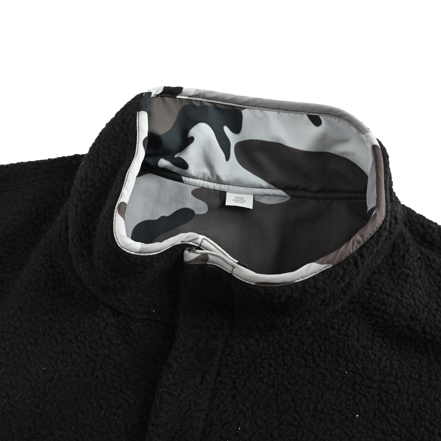 Supreme 联名款双面穿羊羔绒半拉链外套 Polartec Shearling Reversible Pullover 双面穿羊羔毛半拉链套头外套