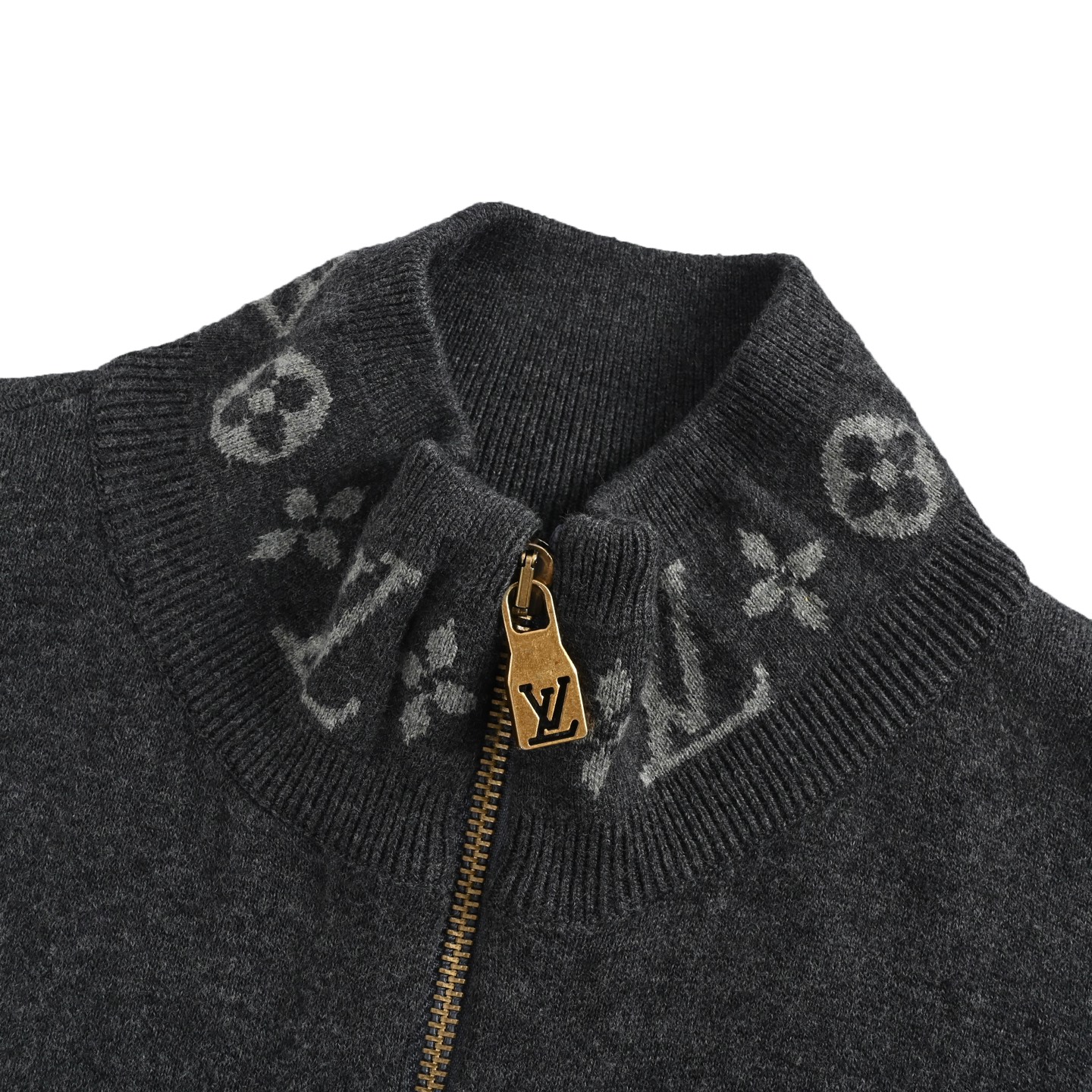 Louis Vuitton/路易威登 25ss 提花螺纹毛织外套
