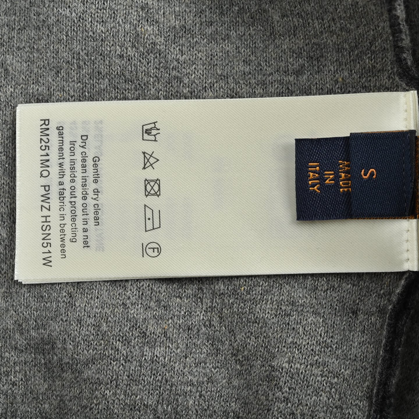 Louis Vuitton/路易威登 25ss 提花螺纹毛织外套