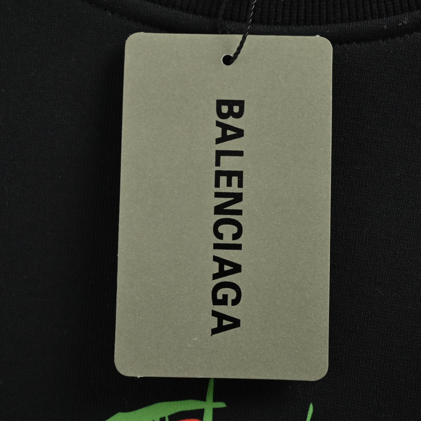 Balenciaga/巴黎世家 25Fw 彩色字母圆领卫衣