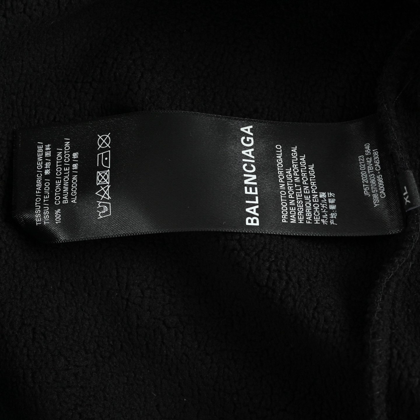 Balenciaga/巴黎世家 25Fw 多标印花圆领卫衣