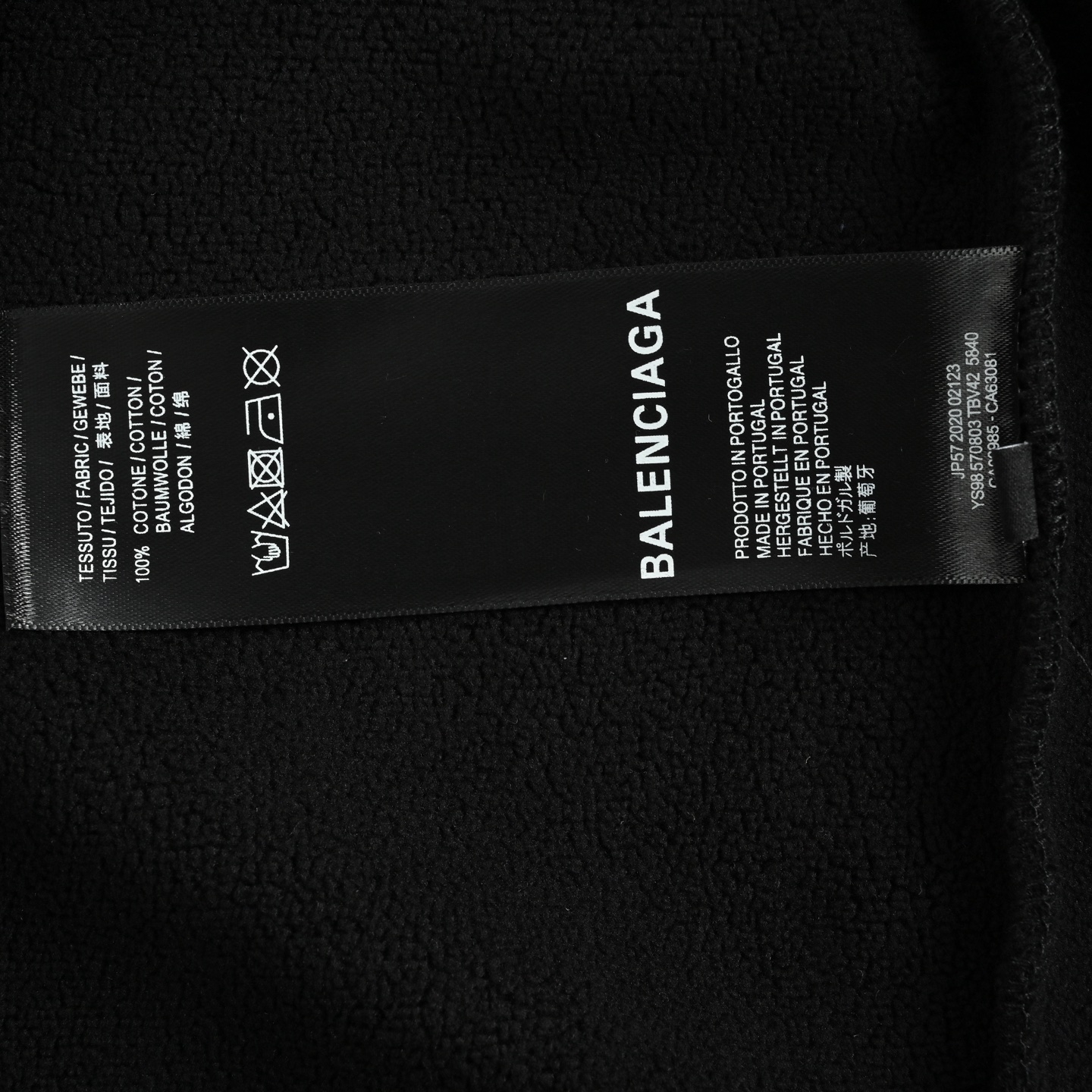 Balenciaga/巴黎世家 25Fw 麦穗印花连帽卫衣
