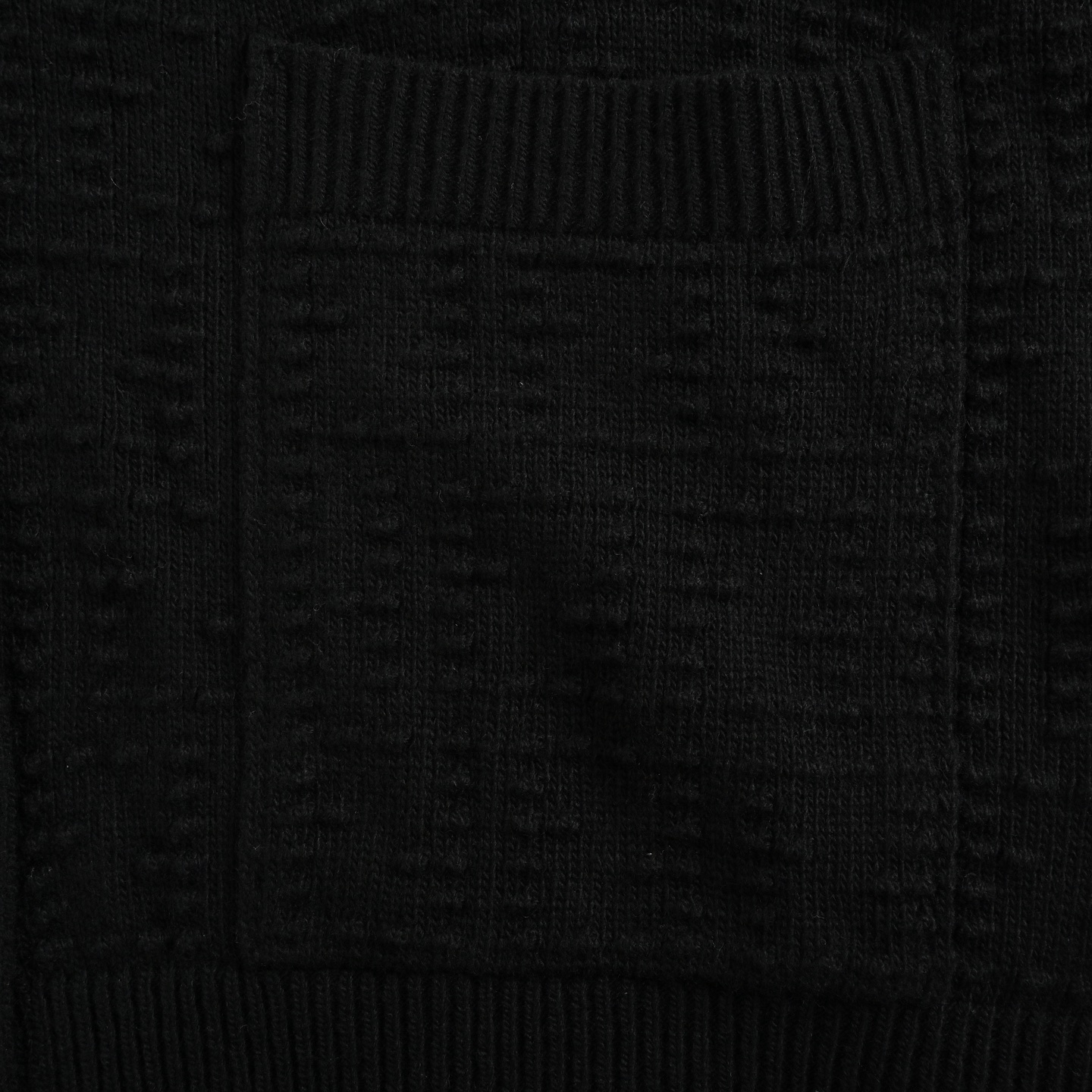 Fendi/芬迪 谷波提花V领针织开衫