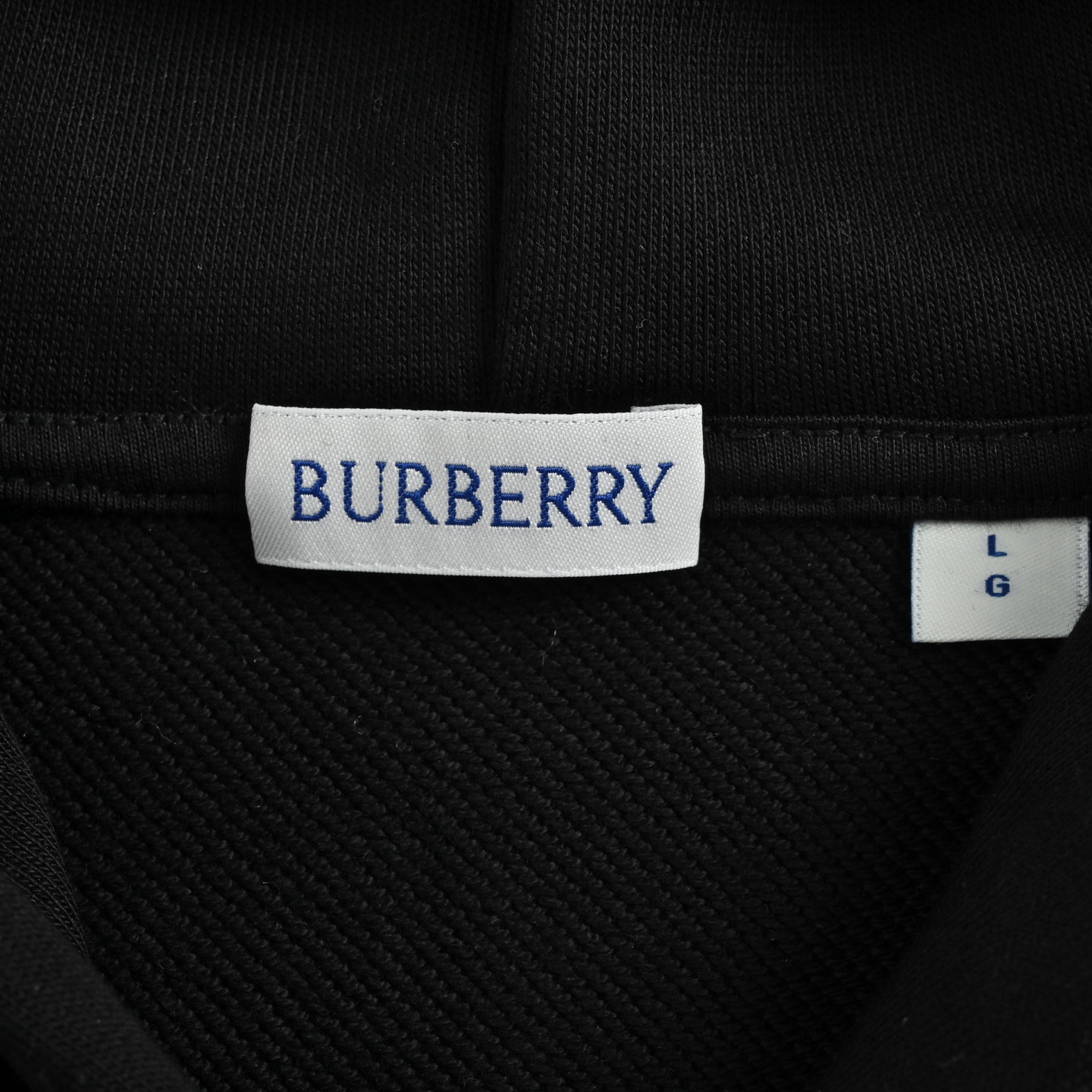 Burberry/巴宝莉格纹签名套装拉链连帽外套