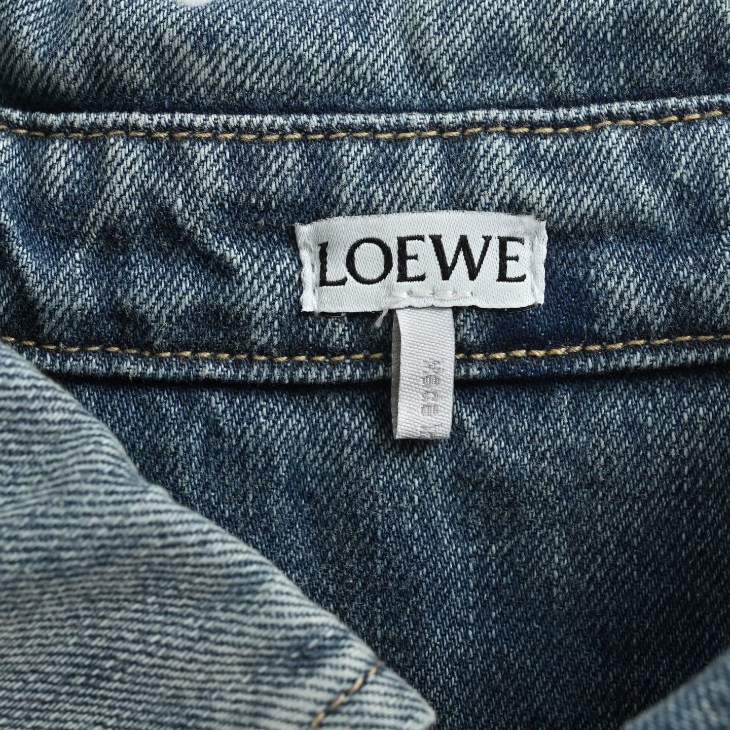 Loewe/罗意威 激光烧花牛仔衬衫外套