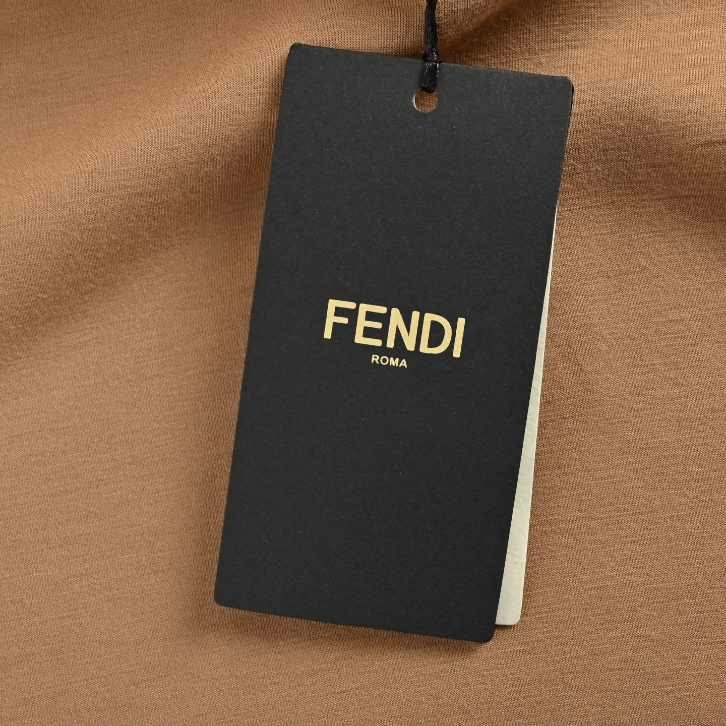 Fendi/芬迪 FF刺绣连帽卫衣 定制双层奢柔空气棉 进口机立体绣