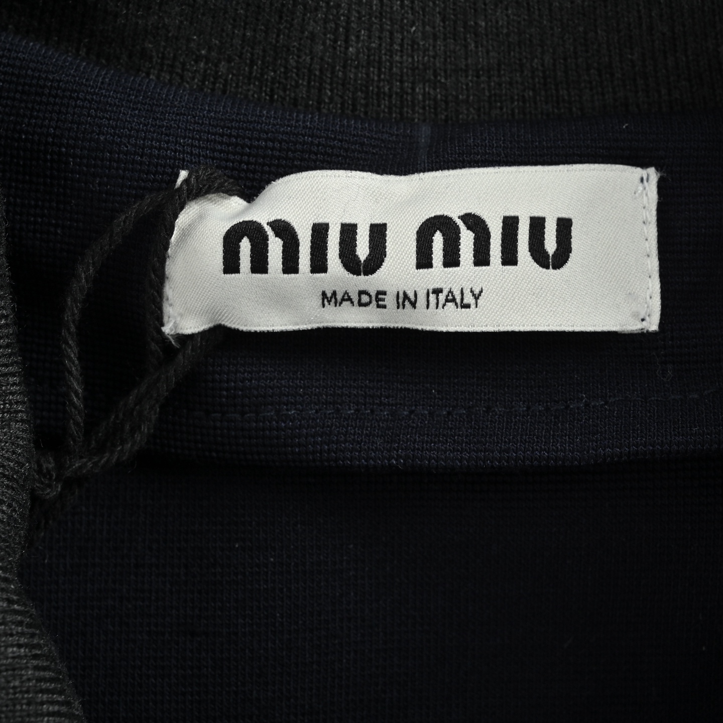 Miu Miu/缪缪 刺绣撞色套装拉链夹克外套
