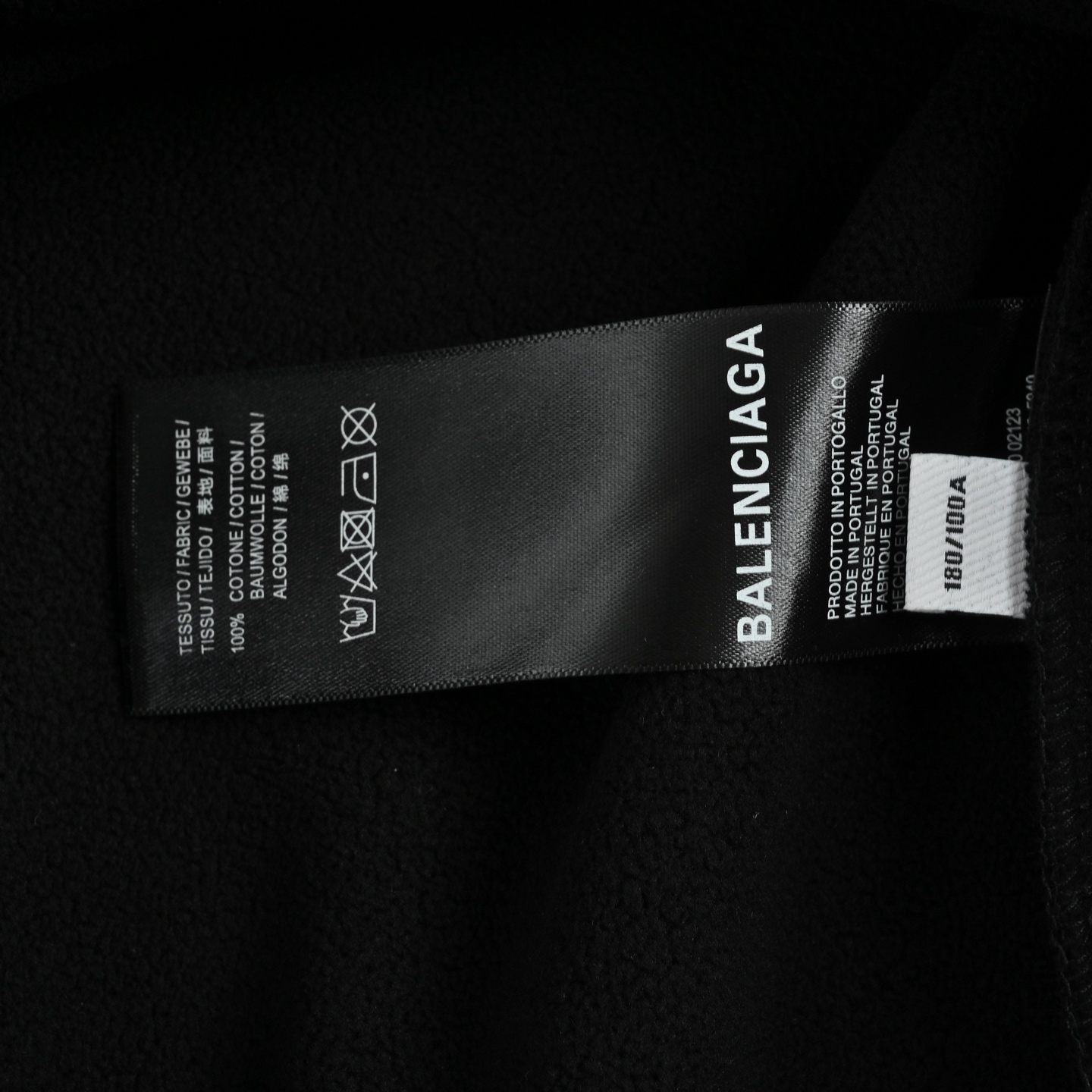 Balenciaga/巴黎世家 25Fw 反转字母连帽卫衣