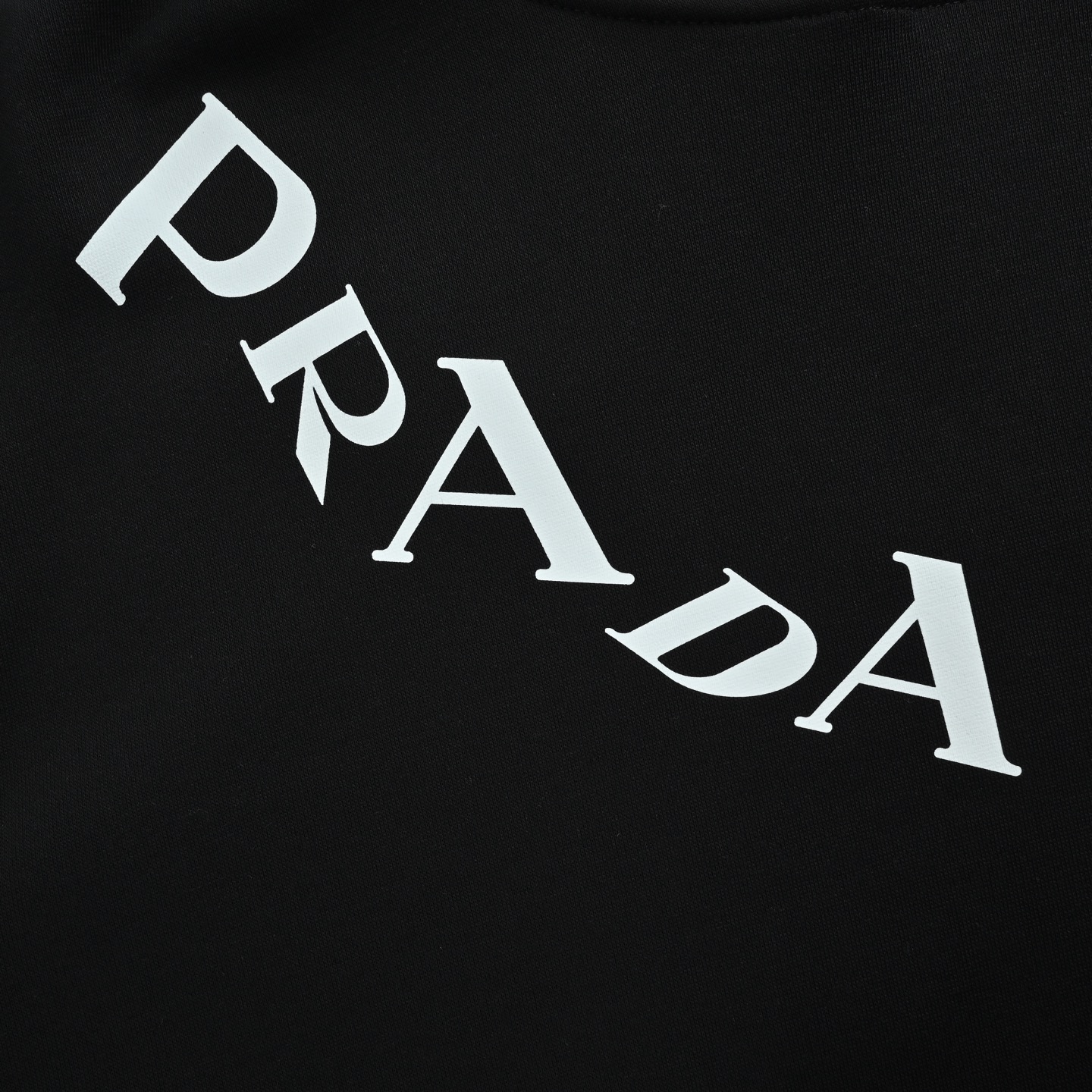 Prada/普拉达 字母徽标印花连帽卫衣