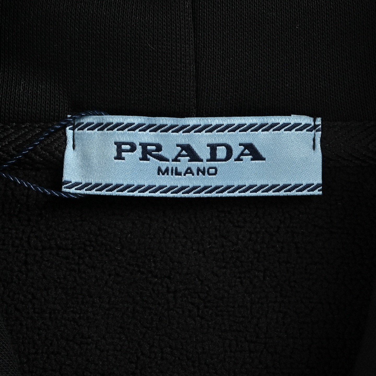 Prada/普拉达 字母徽标印花连帽卫衣