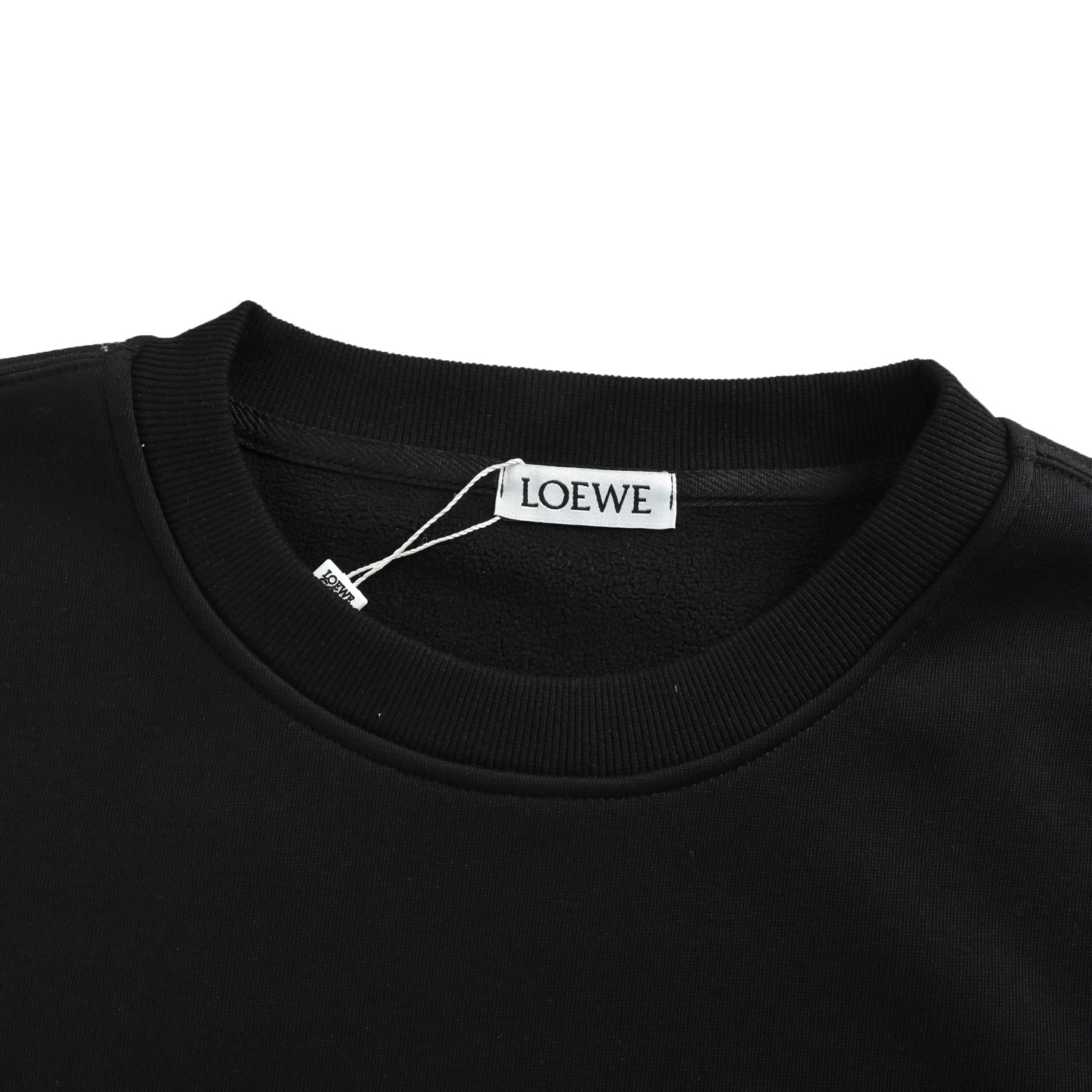 Loewe/罗意威 25Fw 假口袋小猫圆领卫衣