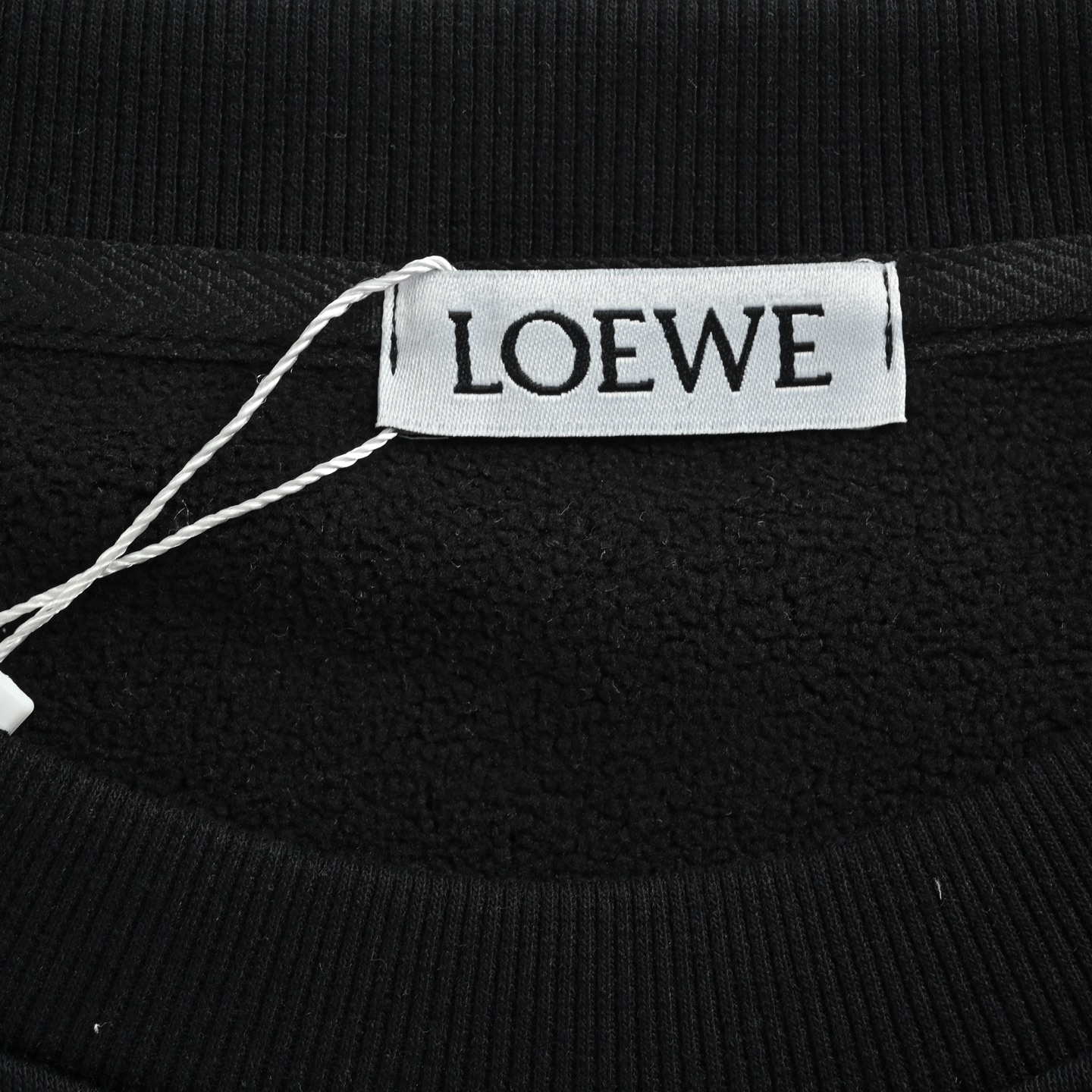 Loewe/罗意威 25Fw 假口袋小猫圆领卫衣