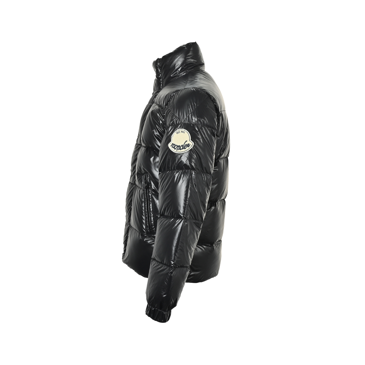 Moncler/蒙口 Abbadia毛巾绣标立领羽绒服 Moncler Abbadia短款羽绒服