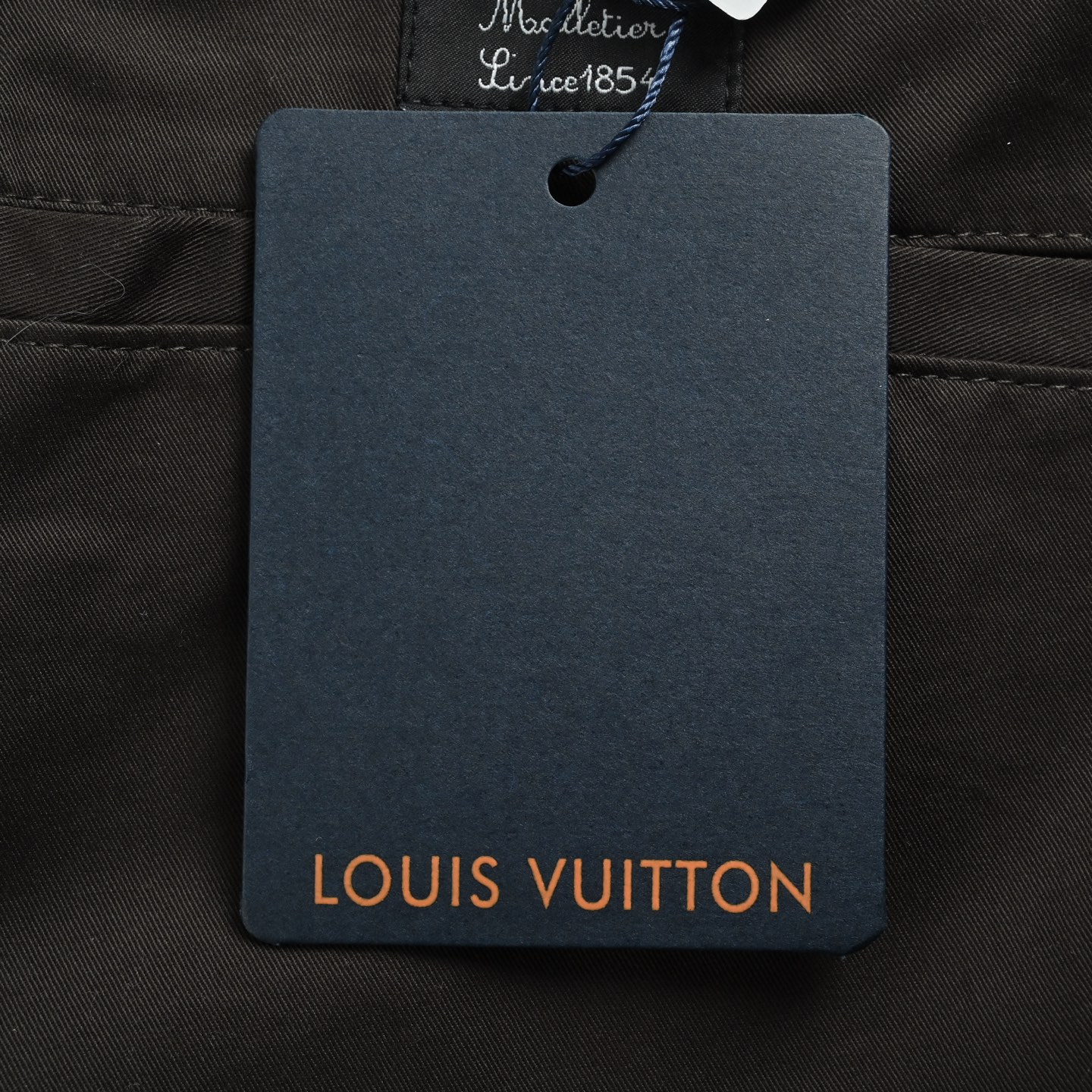 Louis Vuitton/路易威登 25Fw 老花标识织带格纹休闲长裤