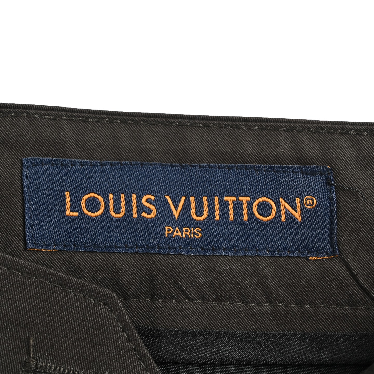 Louis Vuitton/路易威登 25Fw 老花标识织带格纹休闲长裤