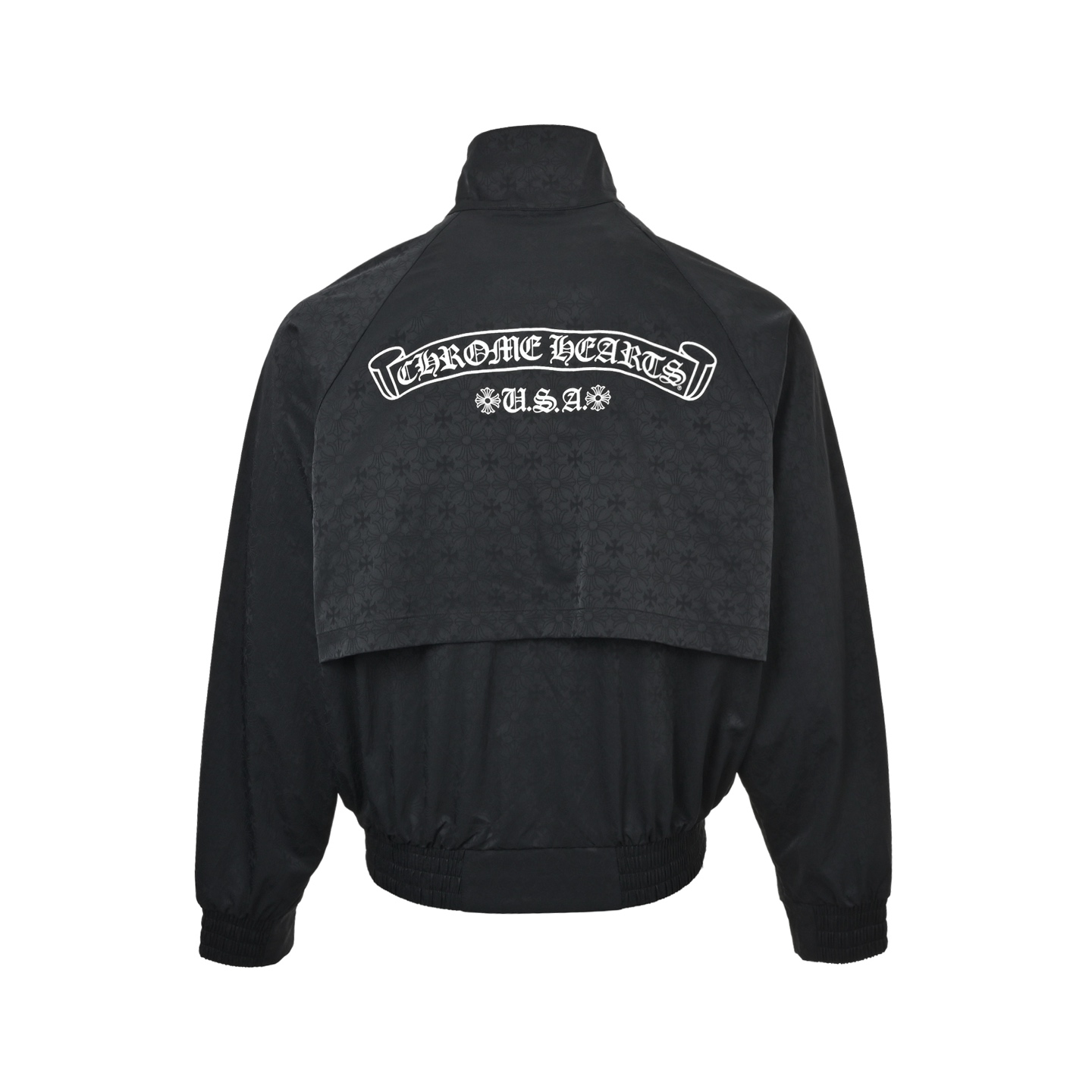 Chrome Hearts/克罗心 满印暗纹拉链夹克外套
