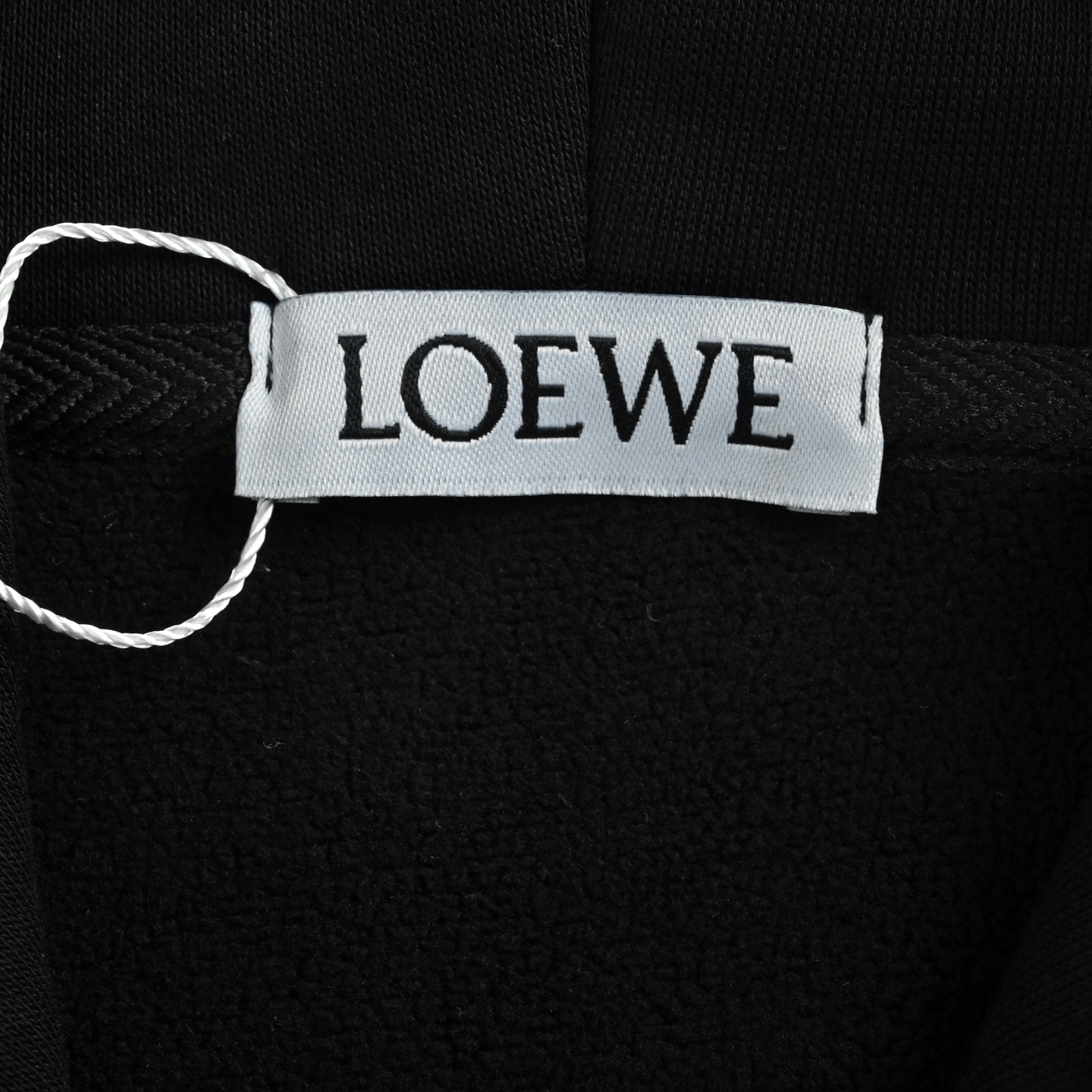 Loewe/罗意威 25Fw 彩色字母连帽卫衣 oversize版型 宽松