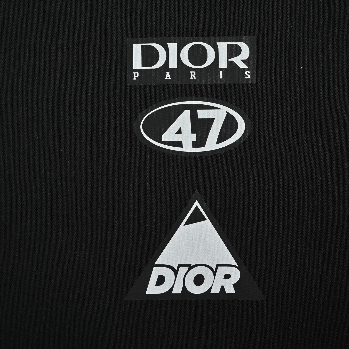 Dior/迪奥 47印花圆领卫衣 480g高级精梳棉面料 oversize版型 宽松