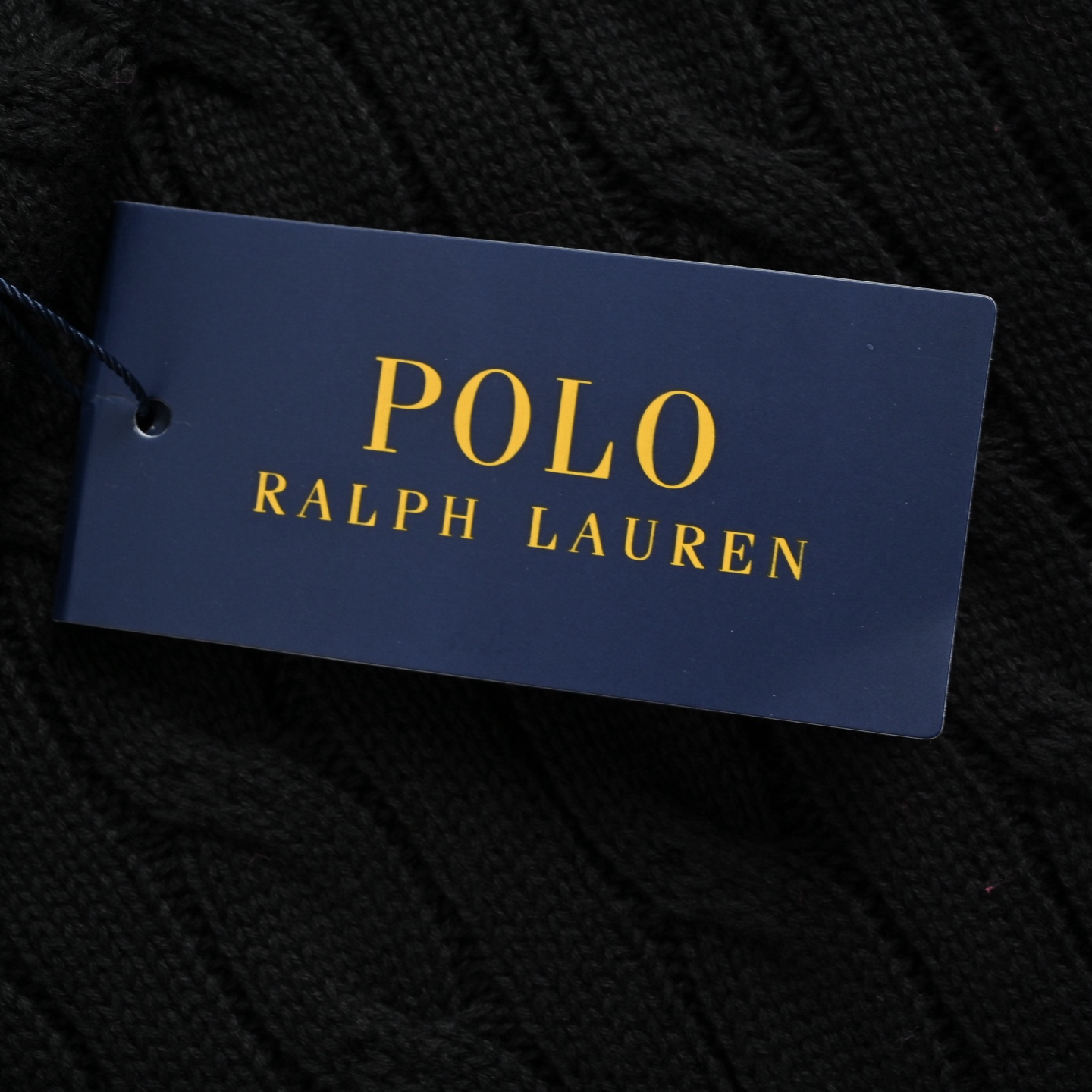 Ralph Lauren/拉夫劳伦 刺绣徽标绞花连帽毛衣