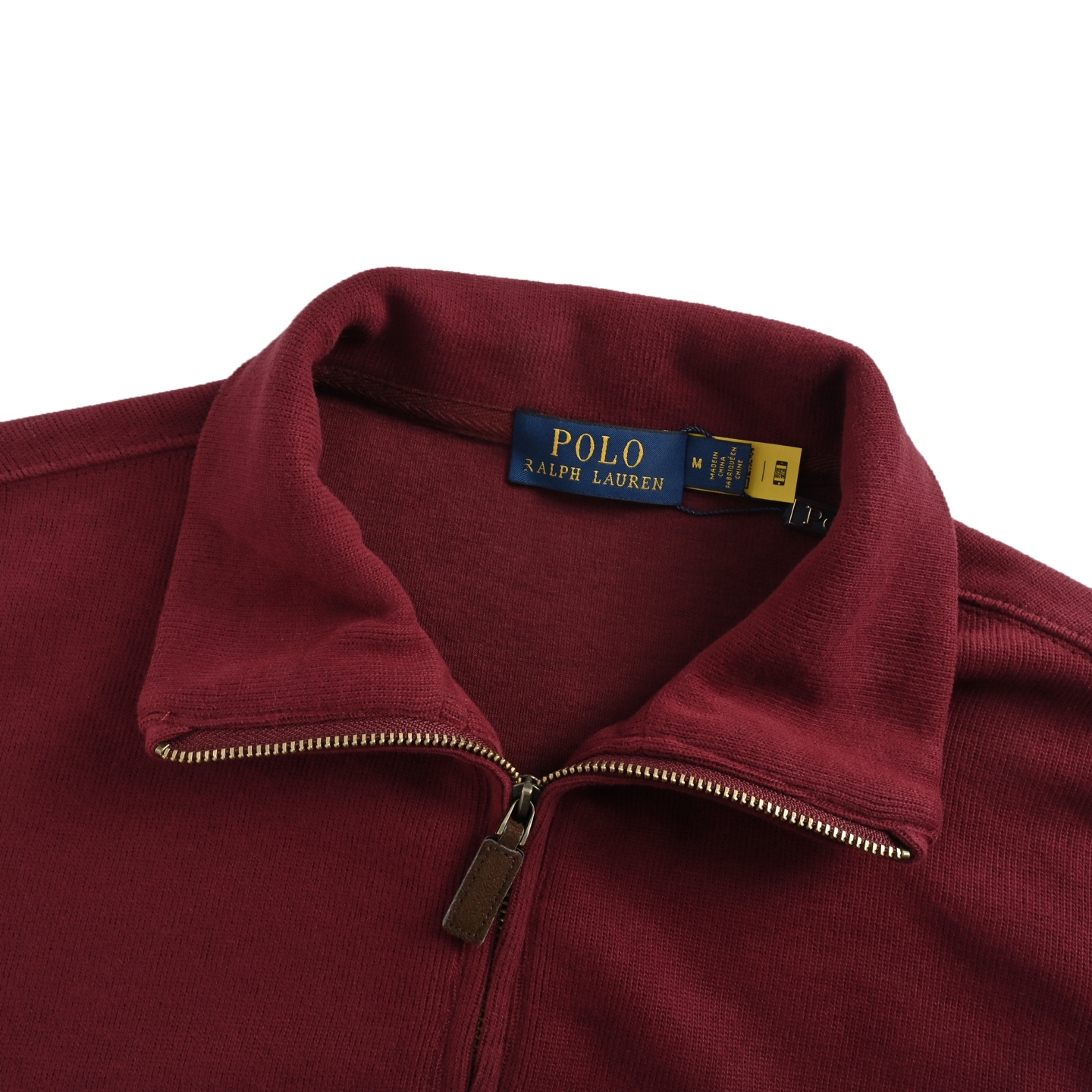 Ralph Lauren/拉夫劳伦 彩标刺绣半拉链卫衣