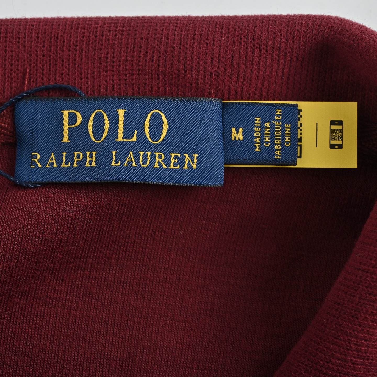 Ralph Lauren/拉夫劳伦 彩标刺绣半拉链卫衣
