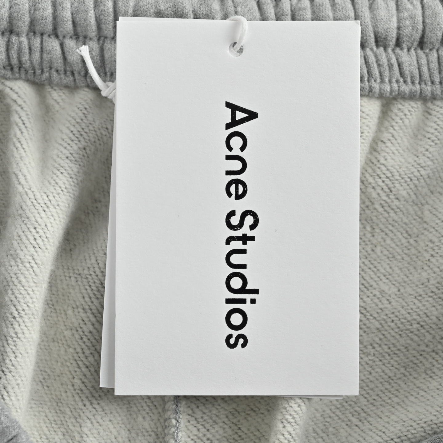 ACNE STUDIOS 模糊印花徽标长裤 定制花纱柔绒锦棉