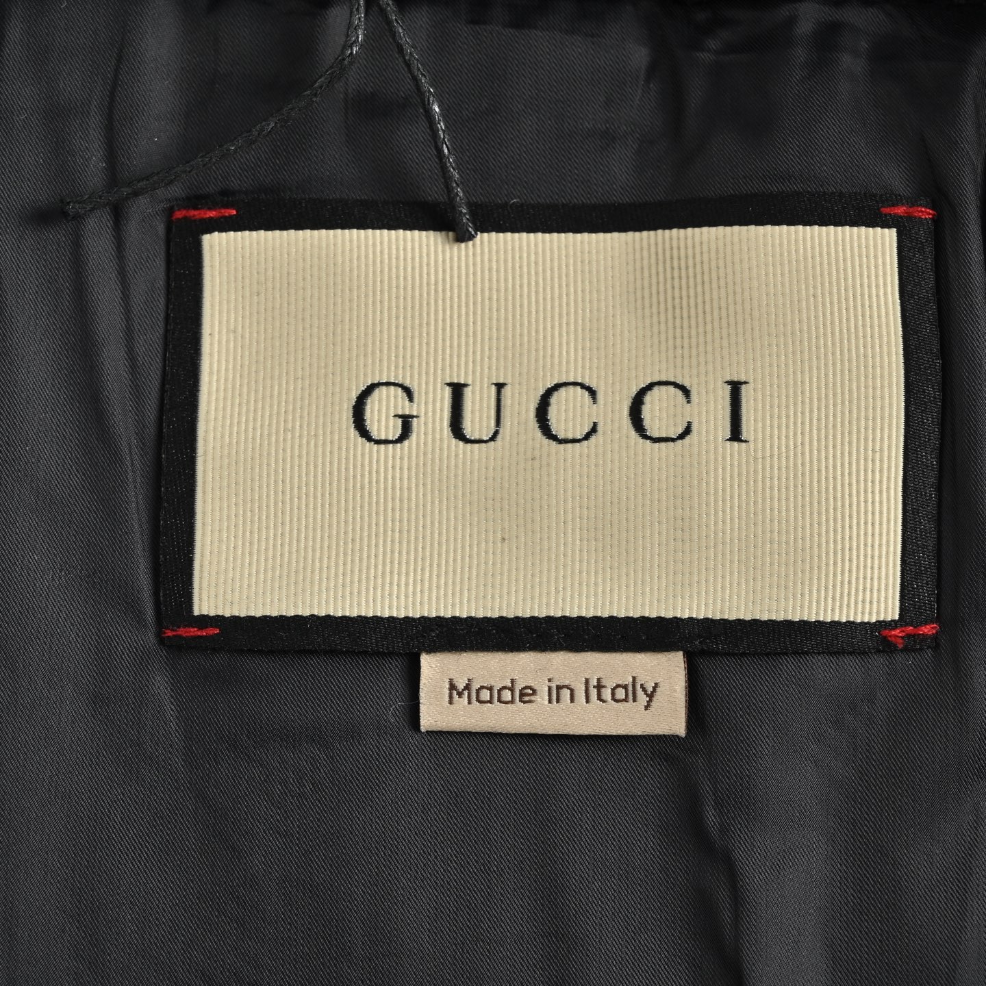 Gucci/古驰 双G满印帆布立领夹棉夹克外套